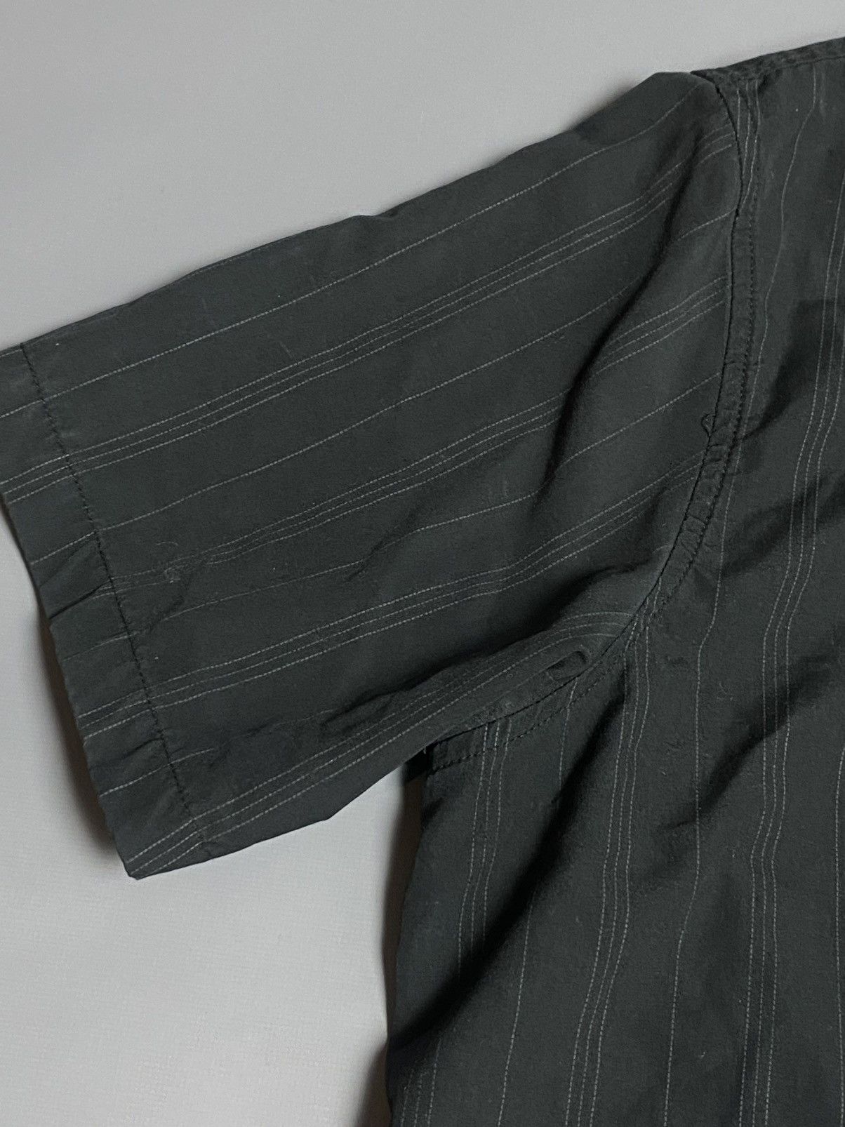 Oakley Oakley DSGN RVLCM SPR’09 Black Striped Short Sleeve Shirt L Size US L / EU 52-54 / 3 - 3 Thumbnail