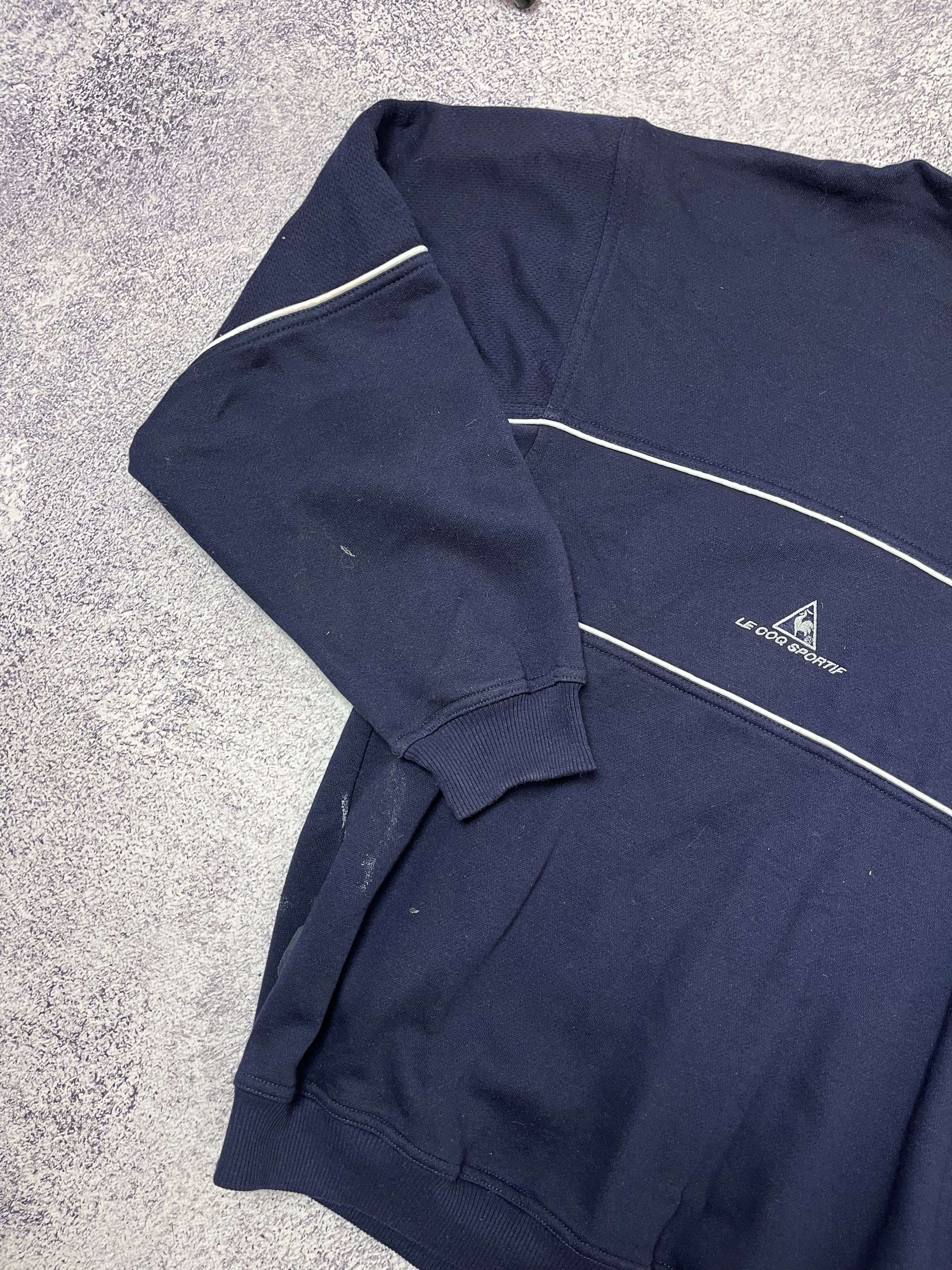 Le Coq Sportif × Vintage Vintage Mens soccer hoodies FC Leicester City size L Size US L / EU 52-54 / 3 - 5 Thumbnail
