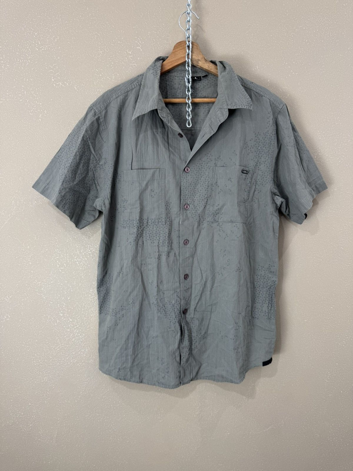 Oakley Crazy Vintage Oakley Shirt outdoor rare Size US L / EU 52-54 / 3 - 1 Thumbnail