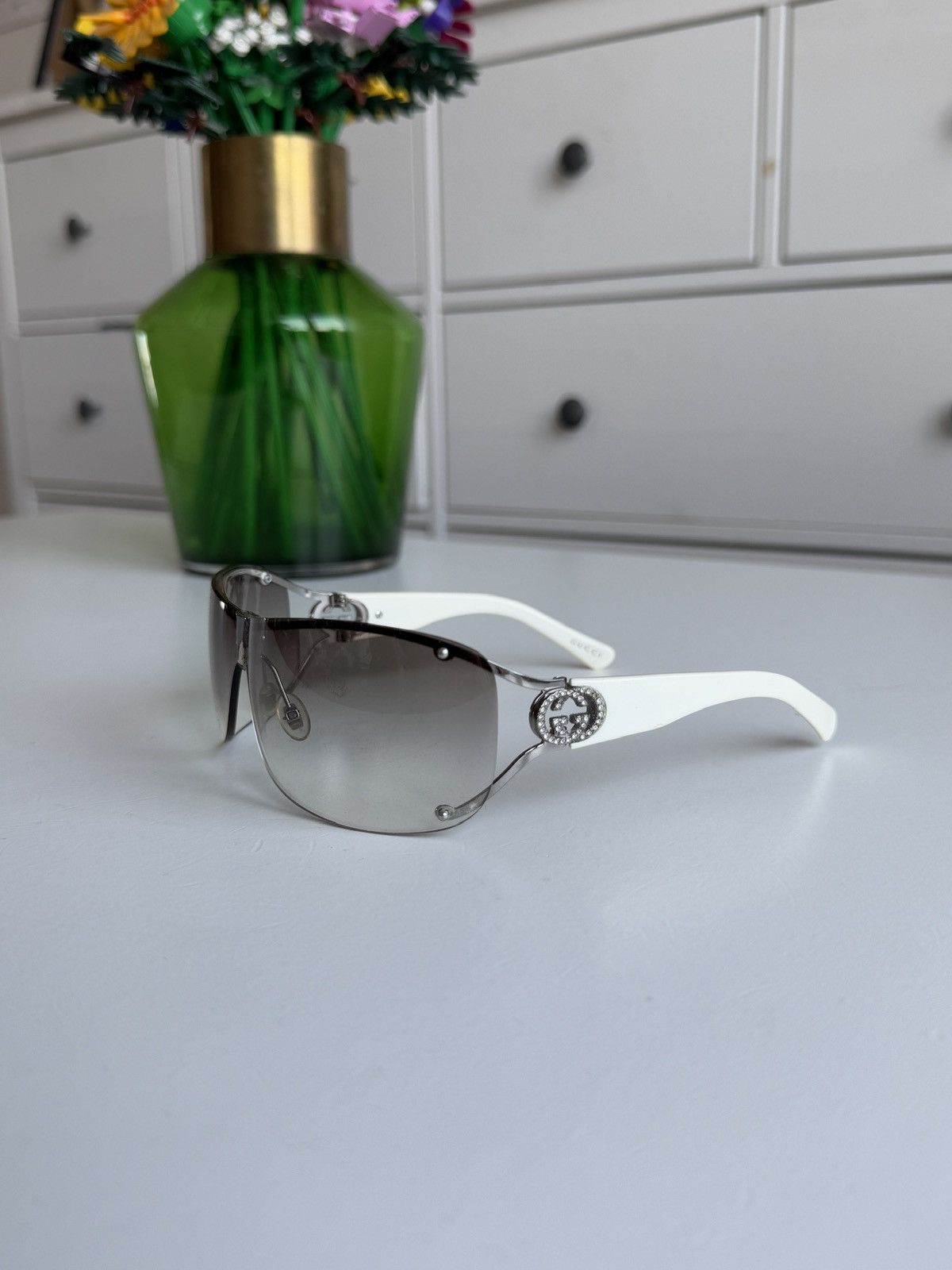 Gucci Vintage y2k Gucci 2807/S rimless sunglasses archive designer Size ONE SIZE - 3 Thumbnail