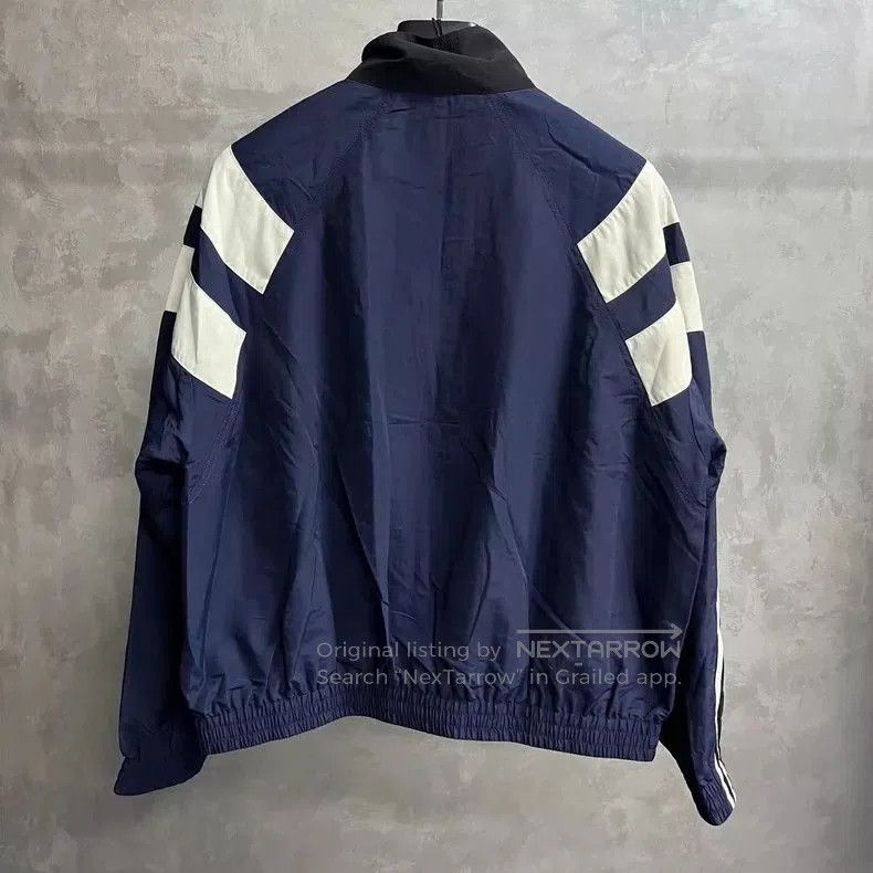 Balenciaga Balenciaga Blue Striped Sports Jacket Coat. Size US L / EU 52-54 / 3 - 2 Thumbnail