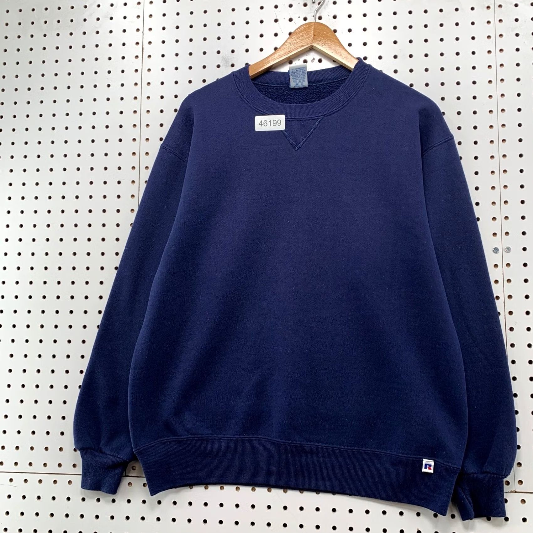 Russell Athletic Vintage Russell Athletic Sweatshirt Mens L Blue Fleece Crewneck Made USA 90s Size US L / EU 52-54 / 3 - 3 Thumbnail