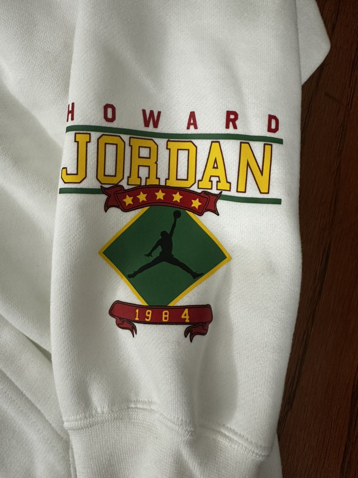 Jordan Brand Nike Jordan x Howard University Pullover Hoodie Size S / US 4 / IT 40 - 3 Thumbnail