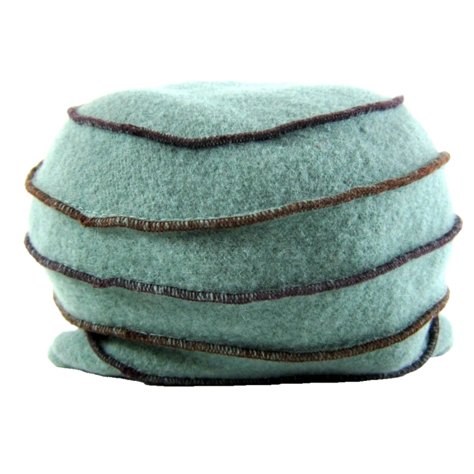 Altea Asian Eye Beanie Hat Women S Wool 100% Blue Teal Brown Size ONE SIZE - 5 Thumbnail