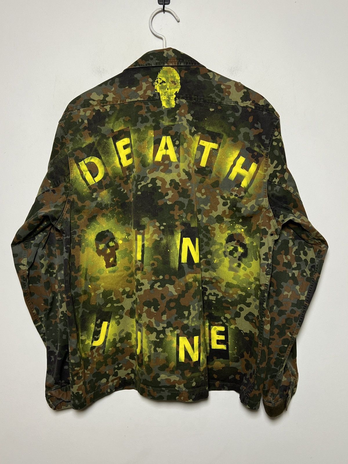 death in june 1/1 overshirt m-l bundeswehr