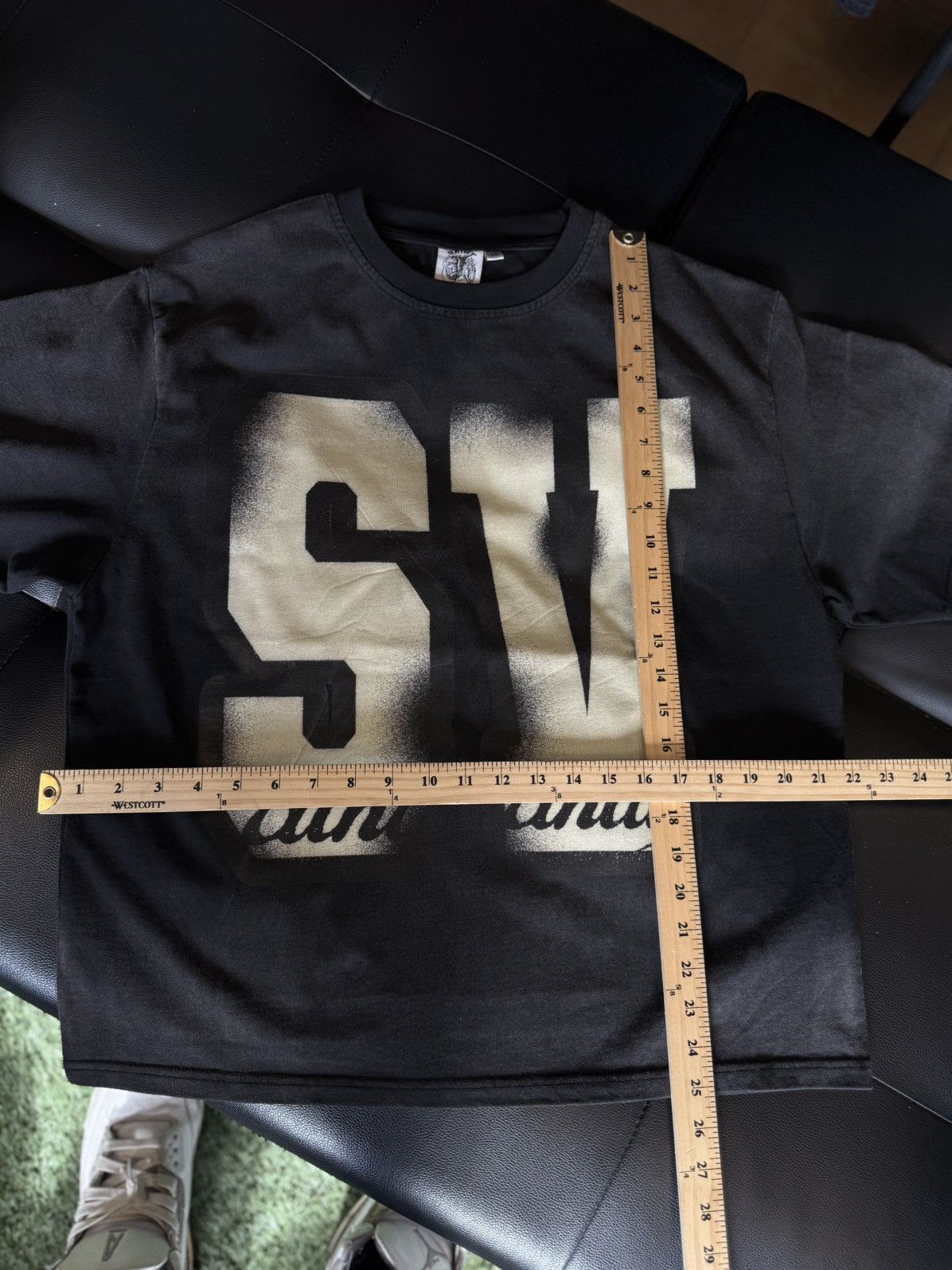 Saint Vanity Saint Vanity UNRELEASED Black Logo Tee Shirt M (NEW) Size US M / EU 48-50 / 2 - 5 Thumbnail