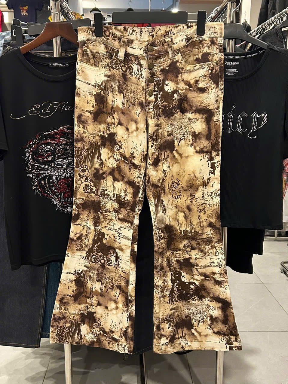 Tornado Mart Tornado Mart Flared Pants Size US 31 - 1 Thumbnail