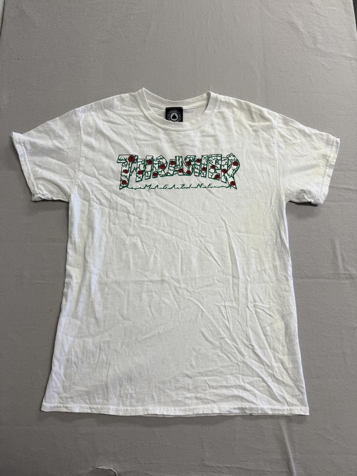 Gildan Thrasher Skateboard Magazine T-shirt Roses & Thorns - M Size US M / EU 48-50 / 2 - 1 Thumbnail