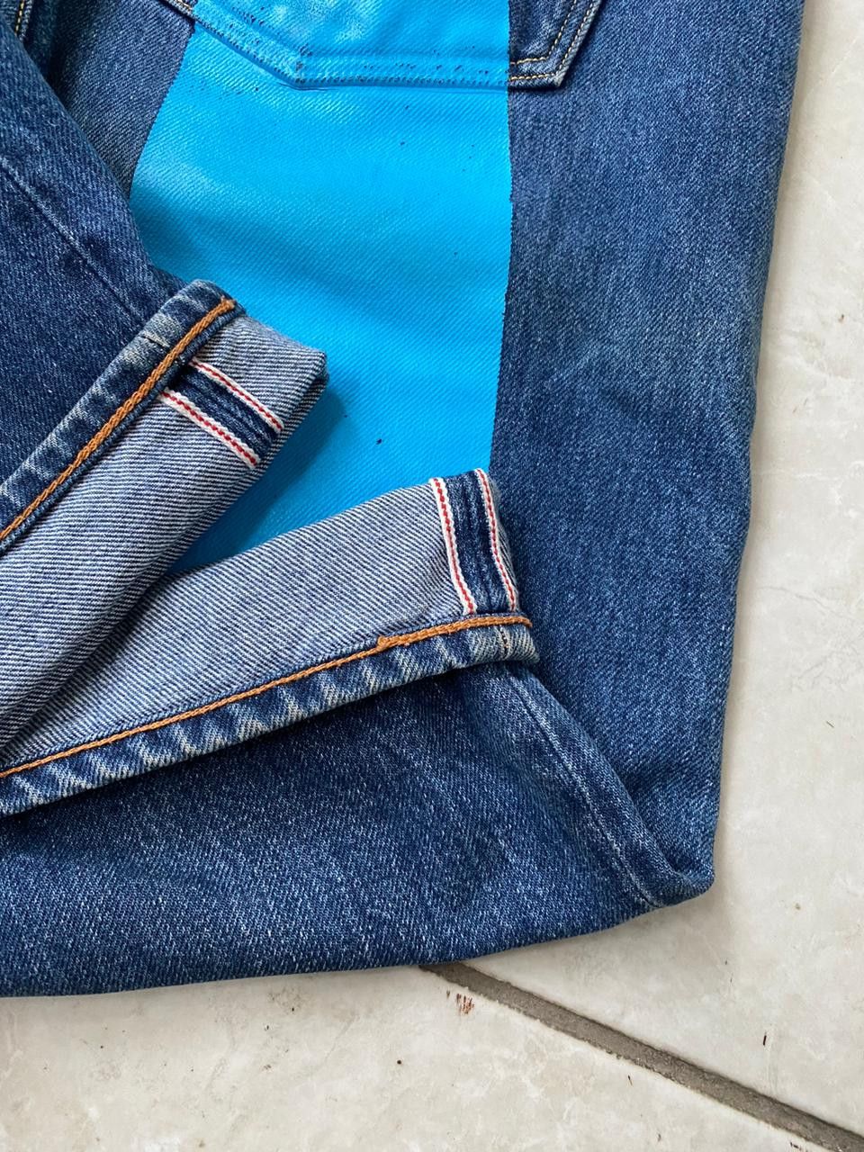 Evisu Evisu Daicock Special Blue No. 4 Lot 2000s Size US 36 / EU 52 - 4 Thumbnail