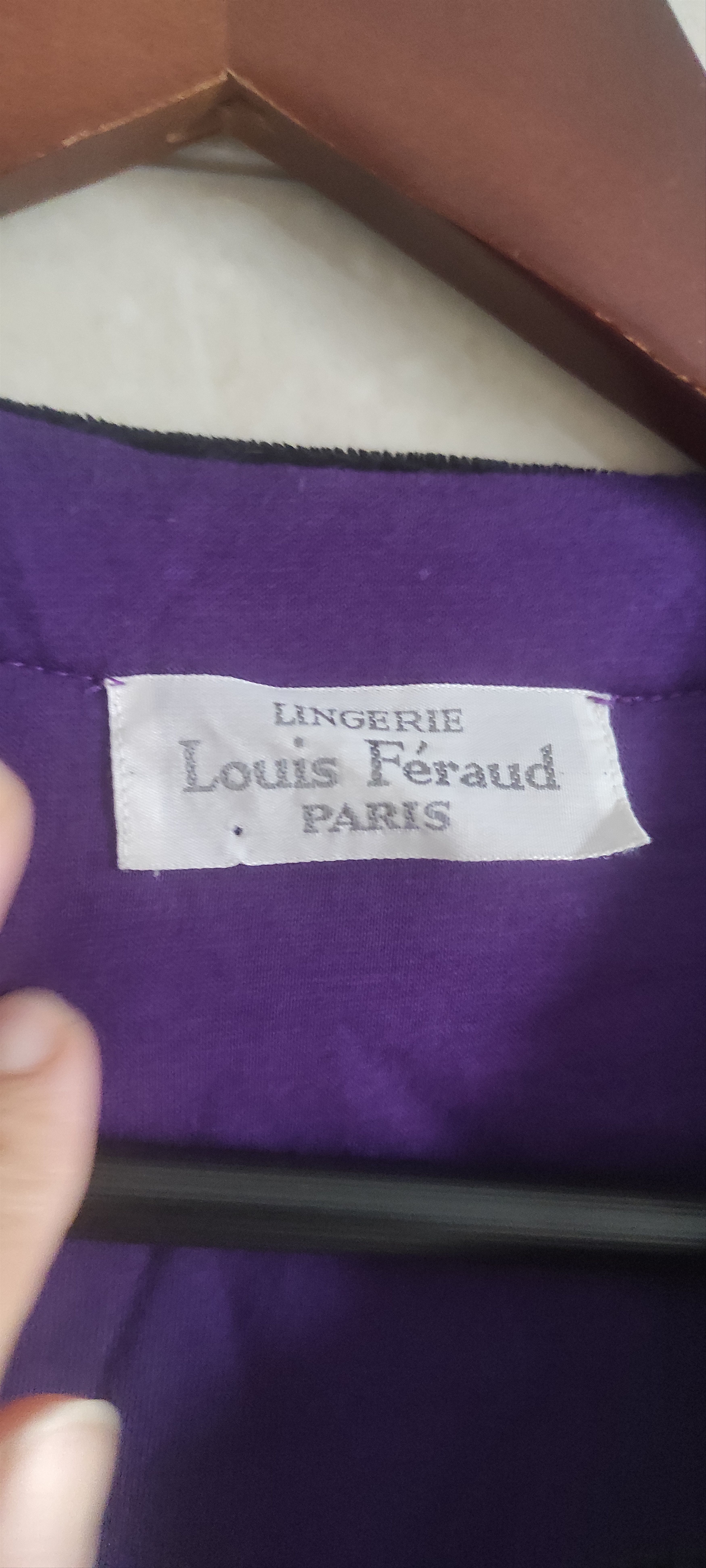 Louis Feraud Louis Feraud Dark Purple Velvet Women’s Designer 80’s Size M / US 6-8 / IT 42-44 - 5 Thumbnail