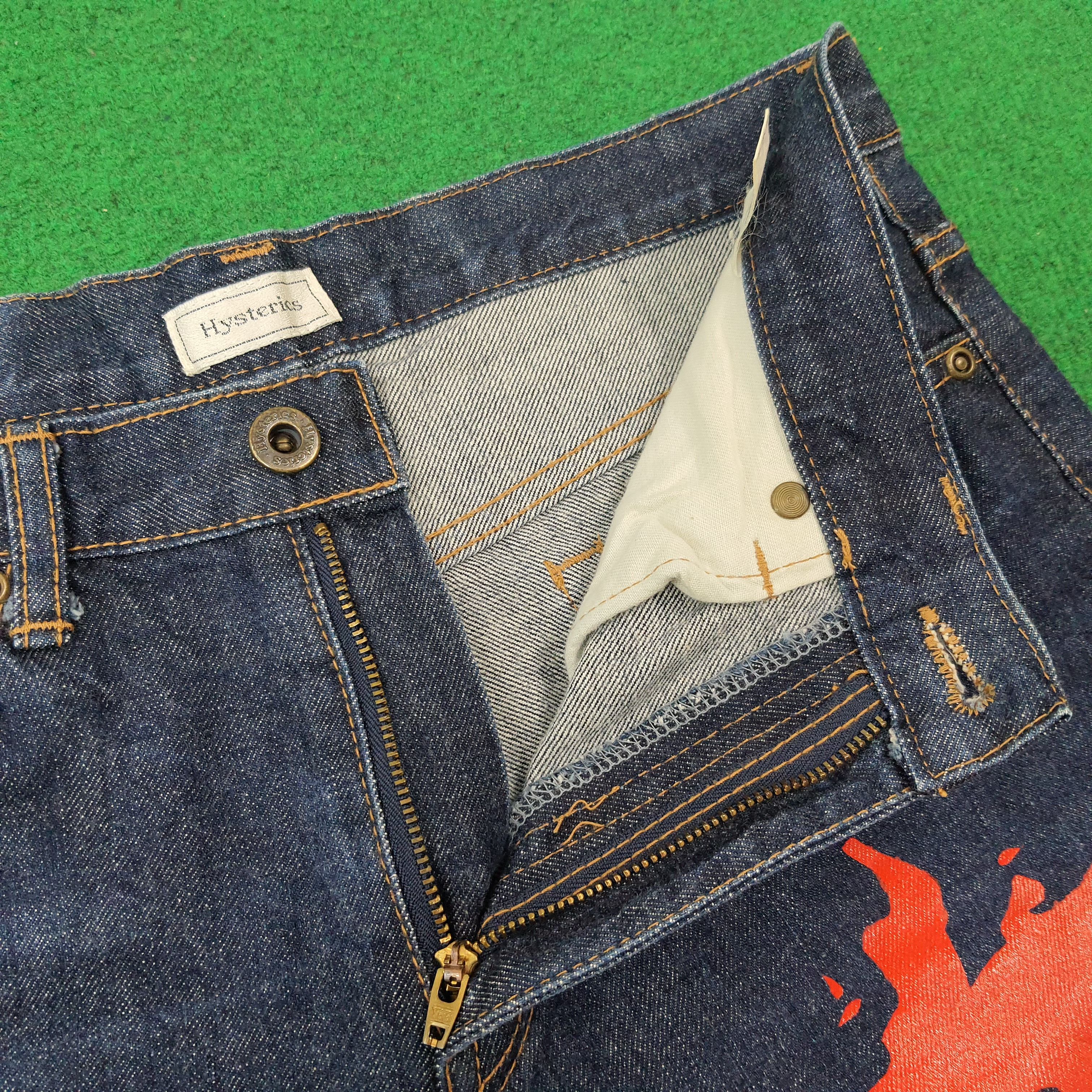 Hysteric Glamour Vintage Hysterics Raiders Japan Custom Logo Jeans C272N3 Size US 30 / EU 46 - 7 Thumbnail