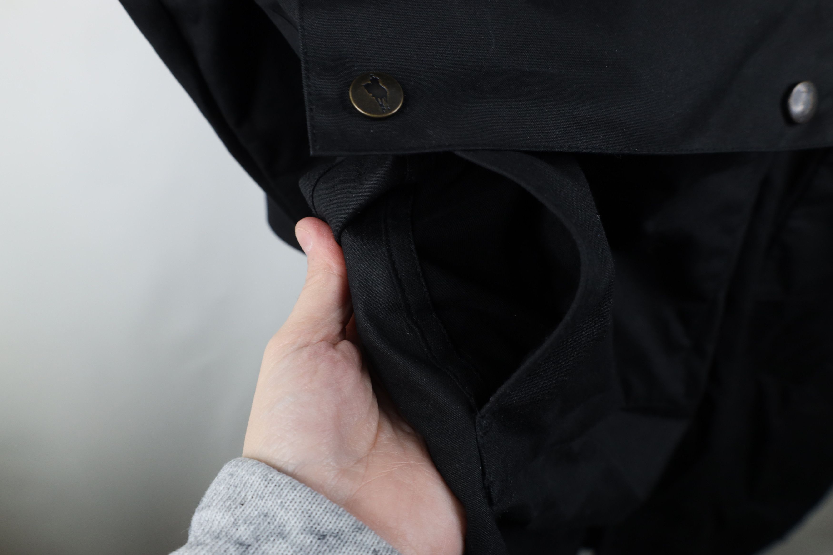 Vintage Vintage Streetwear Oilskin Western Duster Jacket Black Size US L / EU 52-54 / 3 - 8 Thumbnail
