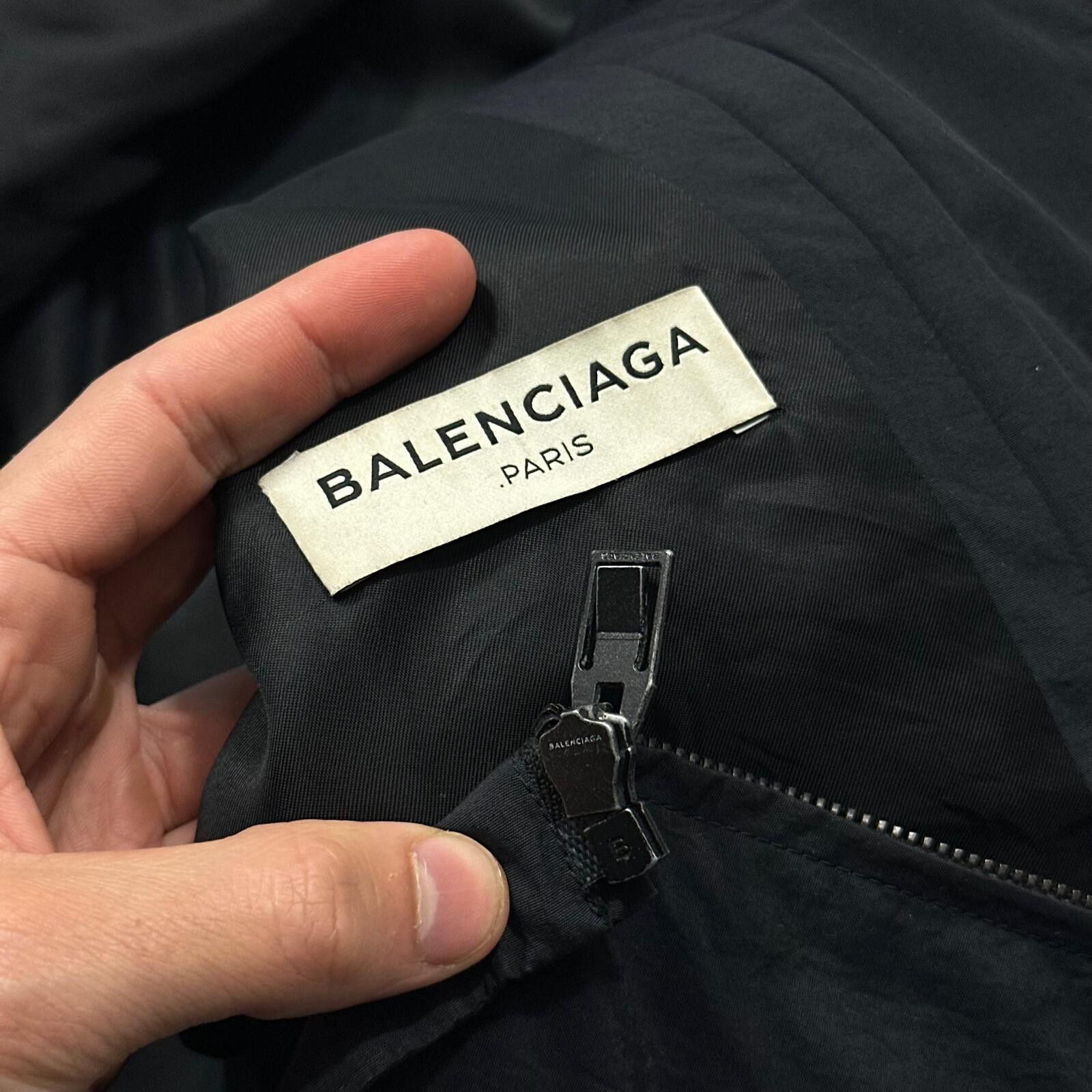 Balenciaga Balenciaga SS15 Wool Pocket Gabardine Nylon Work Jacket - M Size US M / EU 48-50 / 2 - 5 Thumbnail
