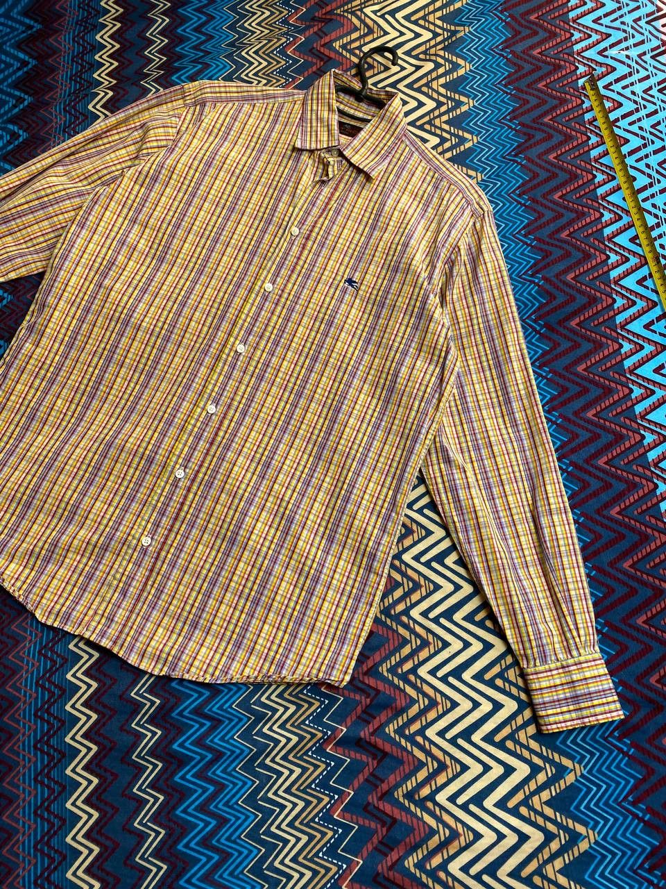 Etro Vintage Y2K shirt print Etor Milano streetwear logo luxury Size US M / EU 48-50 / 2 - 8 Thumbnail