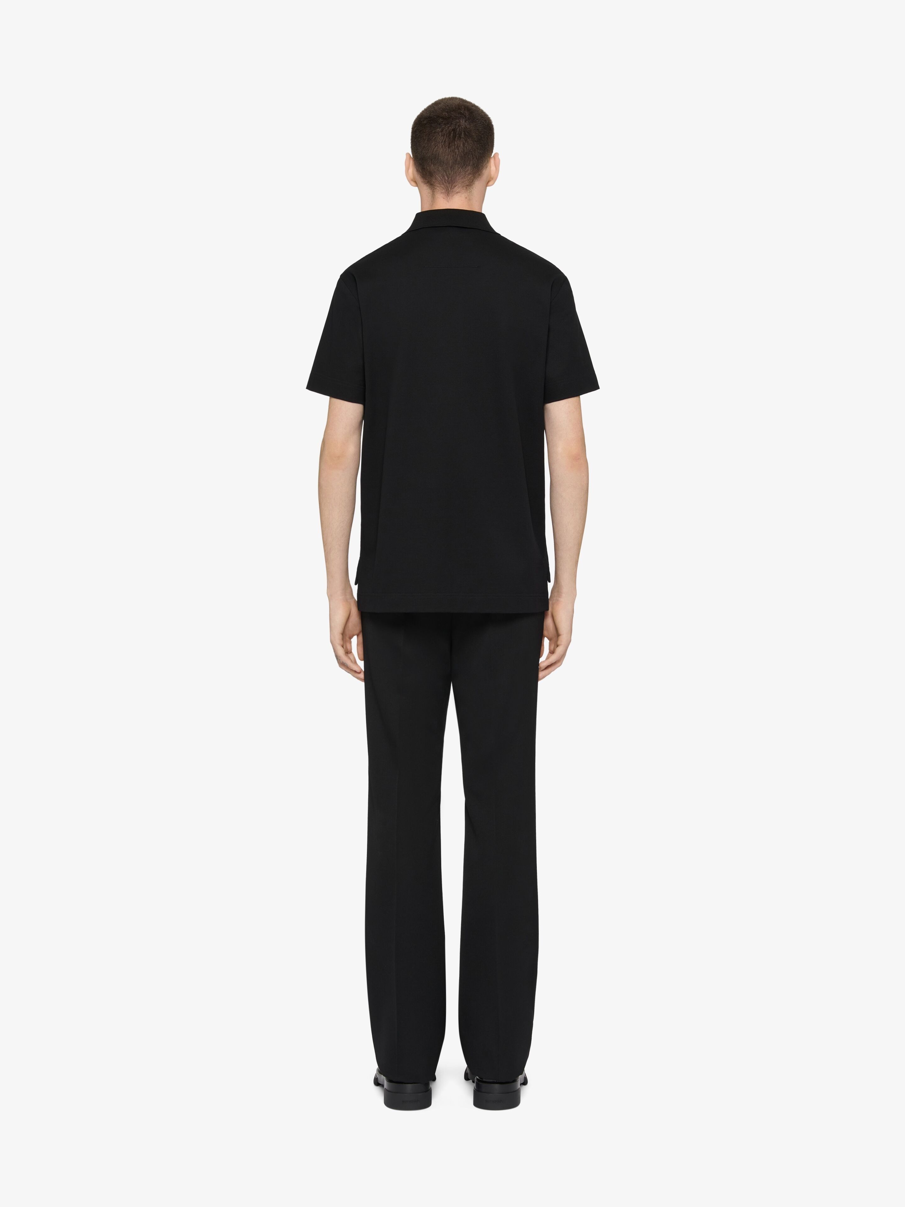 Givenchy o1w1db10326 Classic Fit Polo Shirt in Black Size US S / EU 44-46 / 1 - 3 Thumbnail