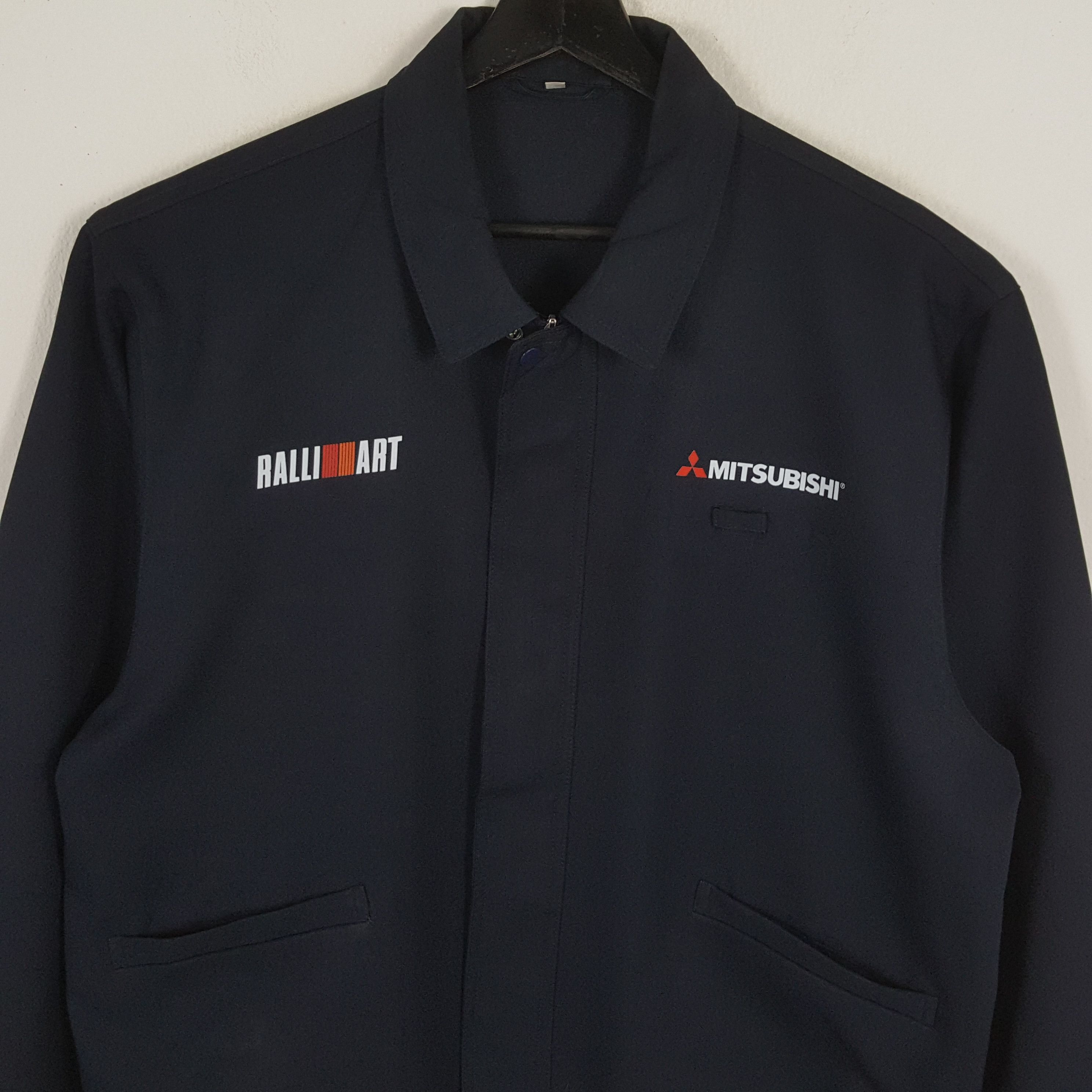 Japanese Brand × Vintage MITSUISHI RALLI ART Japanese Motorsports Custom Jacket Size US L / EU 52-54 / 3 - 4 Thumbnail