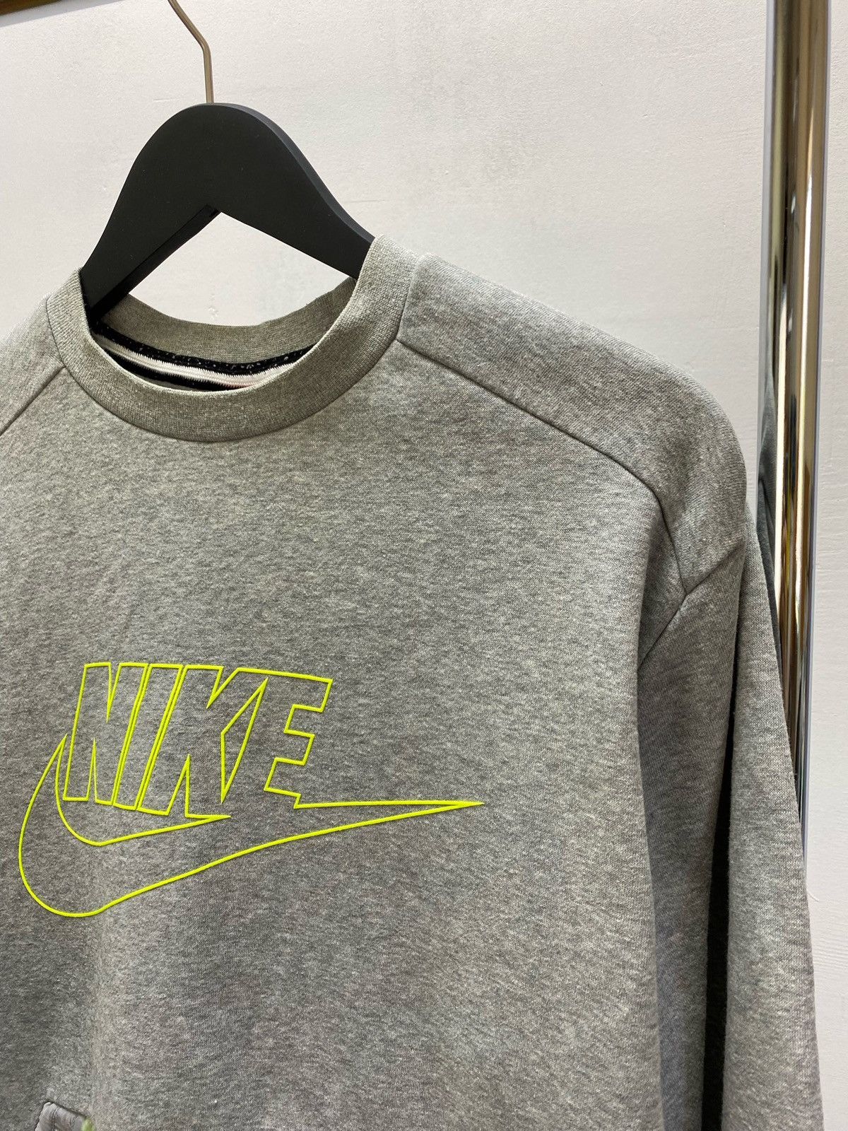 Nike × Vintage Nike Big Logo Crewneck Sweatshirt Pocket Size US L / EU 52-54 / 3 - 4 Thumbnail