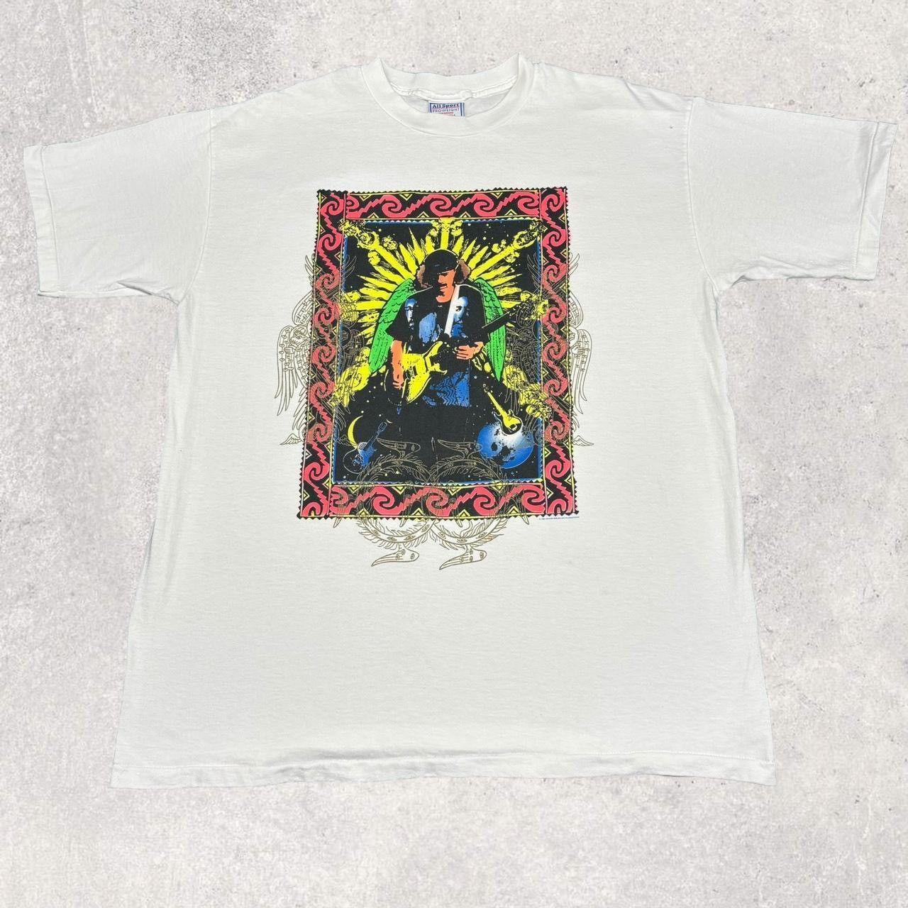 Band Tees × Vintage Vintage Santana Shirt Size US XL / EU 56 / 4 - 1 Thumbnail