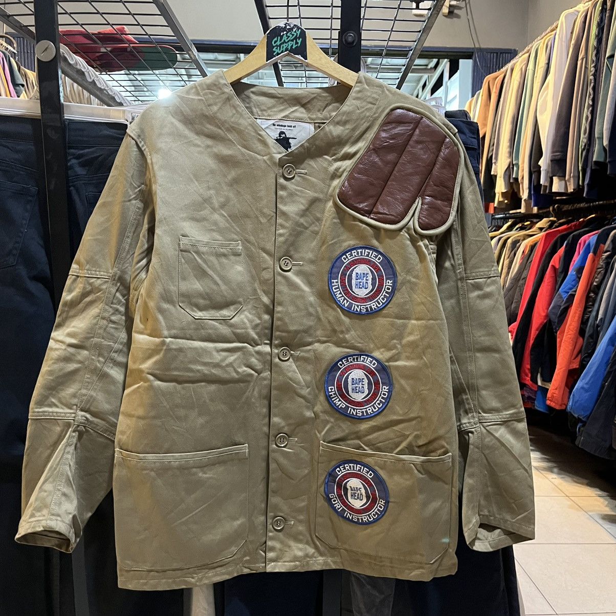 Bape Bape Hunting Jacket Ian Brown Stone Roses Size US XL / EU 56 / 4 - 6 Thumbnail