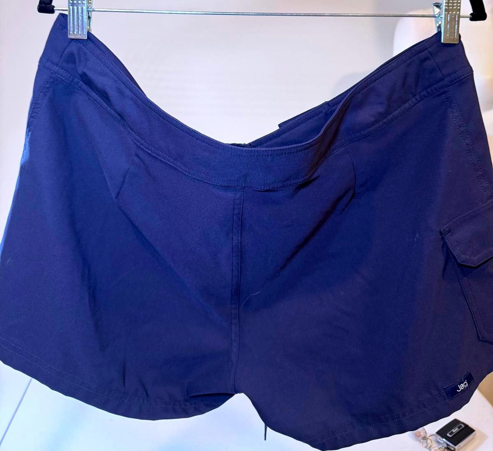 Jagermeister Jag Women's Casual Swim Shorts - Navy Blue Size 36" / US 14 / IT 50 - 2 Thumbnail