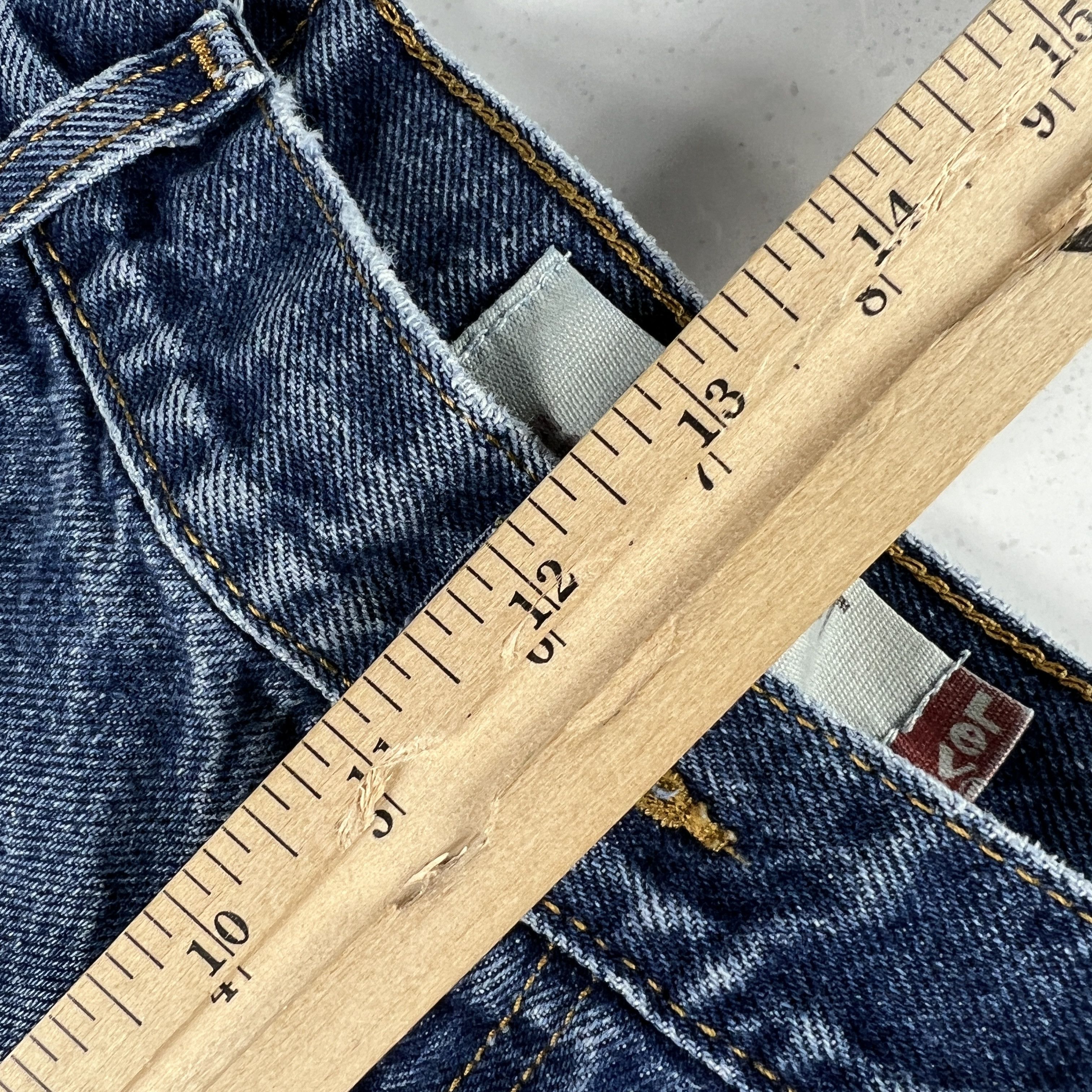Levi's Y2K Levi's Jeans 517 Boot Cut Blue Faded Cotton Denim Size US 36 / EU 52 - 22 Thumbnail