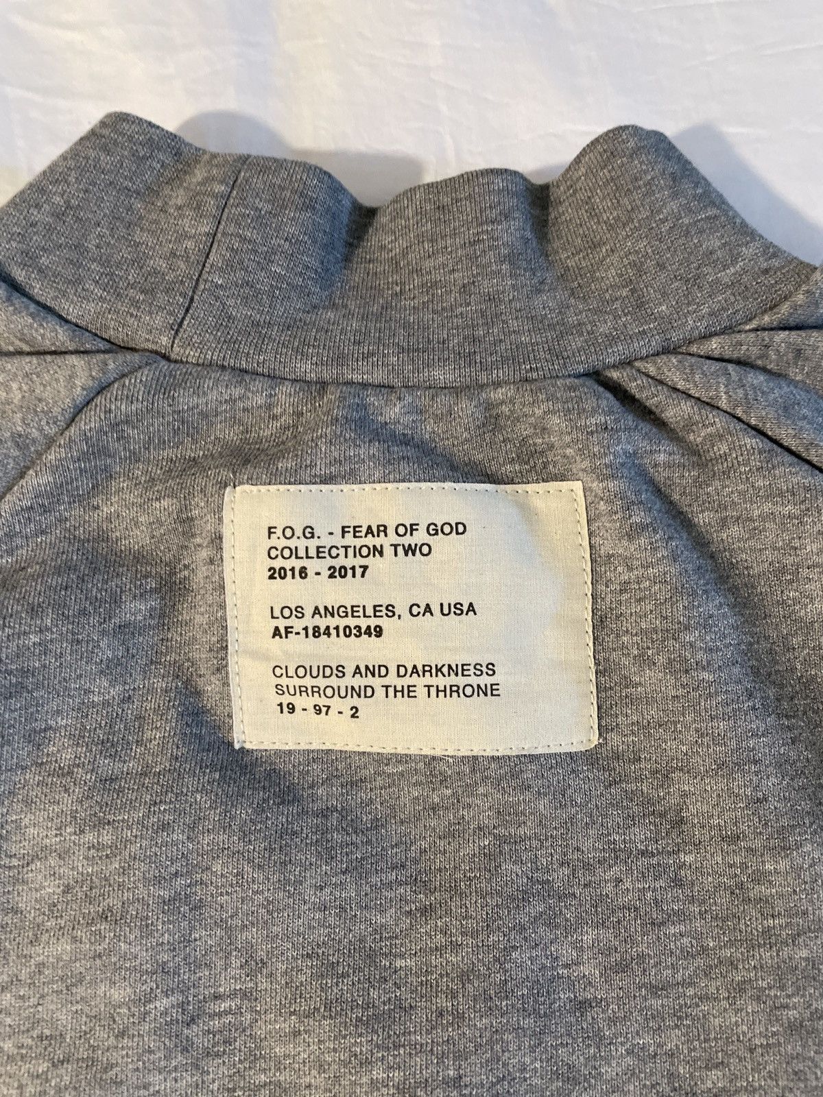 Fear of God Fear of God Mock Neck Sweatshirt Collection 2 Size US L / EU 52-54 / 3 - 3 Thumbnail