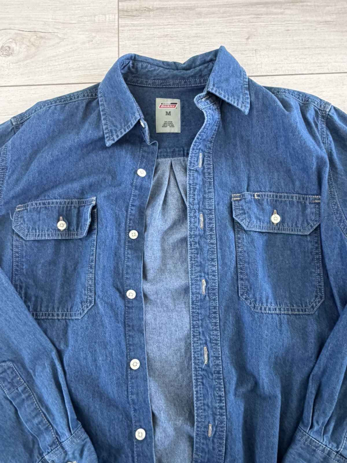 Dickies Dickies Denim Work Shirt — Size M Size US M / EU 48-50 / 2 - 2 Thumbnail