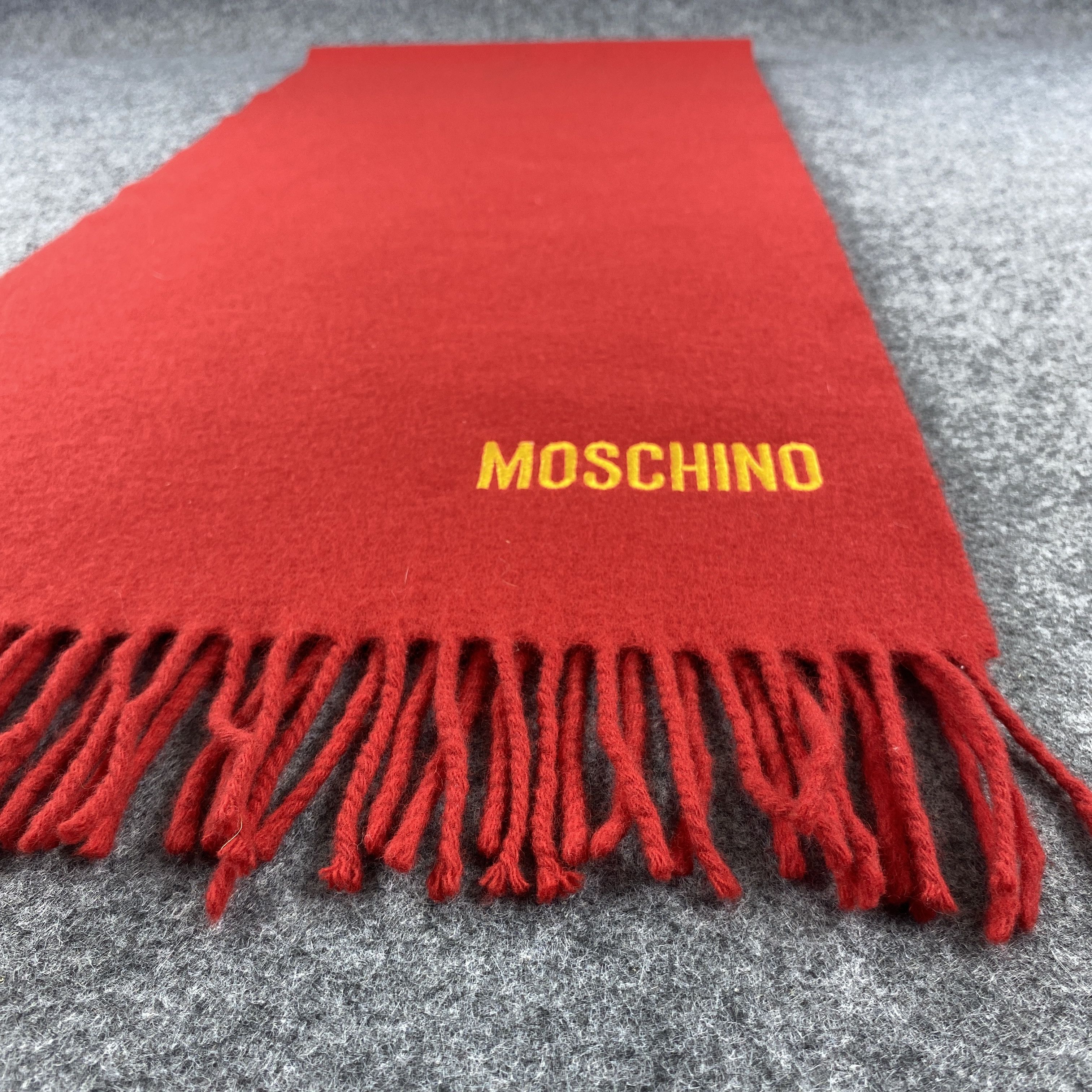 Moschino × Vintage GF10398 Moschino Scarf Neck Wear Muffler Size ONE SIZE - 14 Thumbnail
