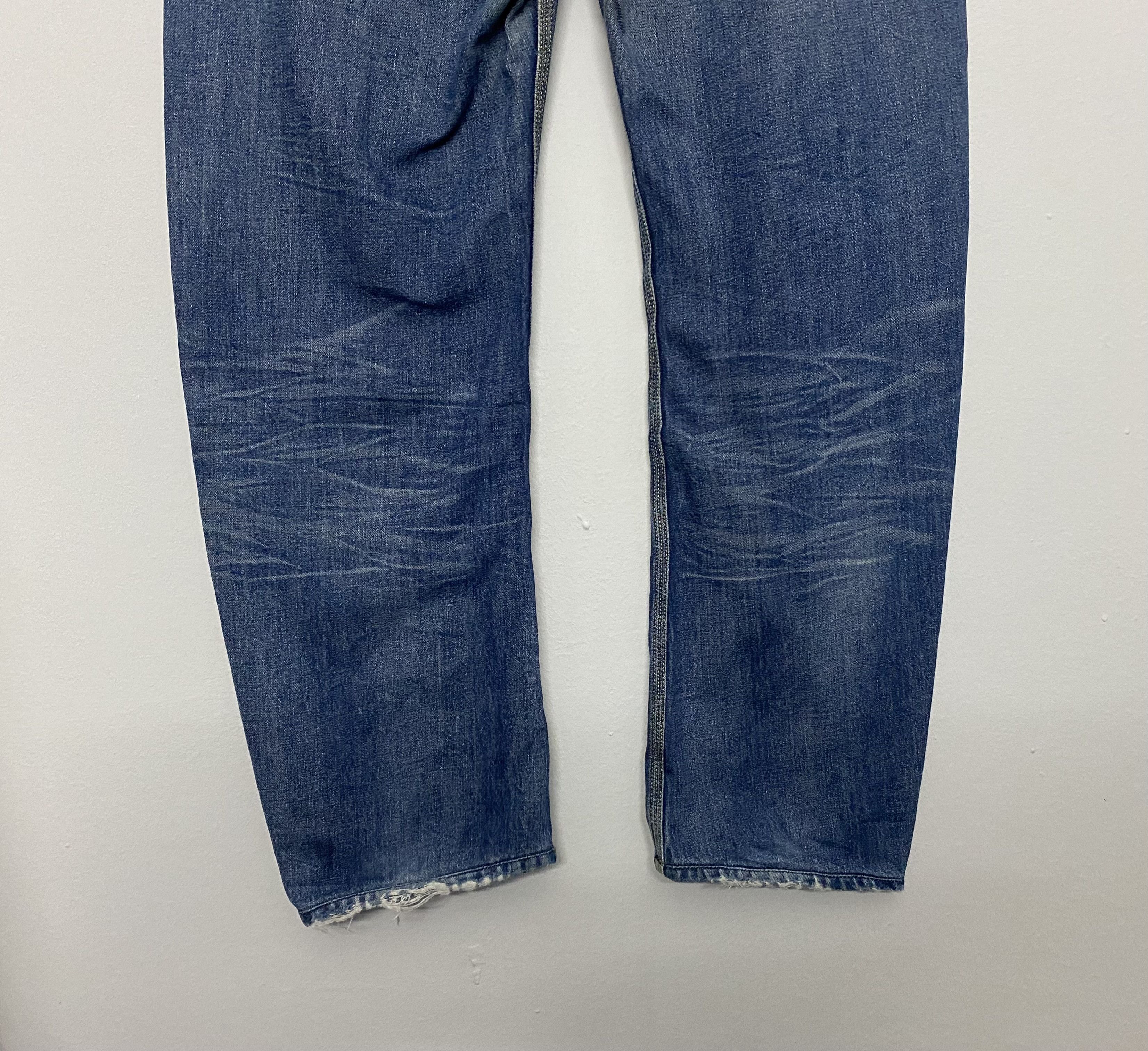 Diesel DIESEL BRAVEFORT 0801M Comfort Carrot Distressed Jeans Size US 34 / EU 50 - 11 Thumbnail