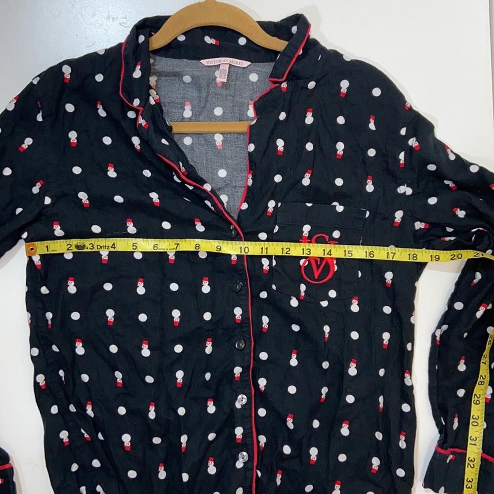 Designer Victoria's Secret l Dreamer Snowman Pajama Top XS Size ONE SIZE - 10 Thumbnail