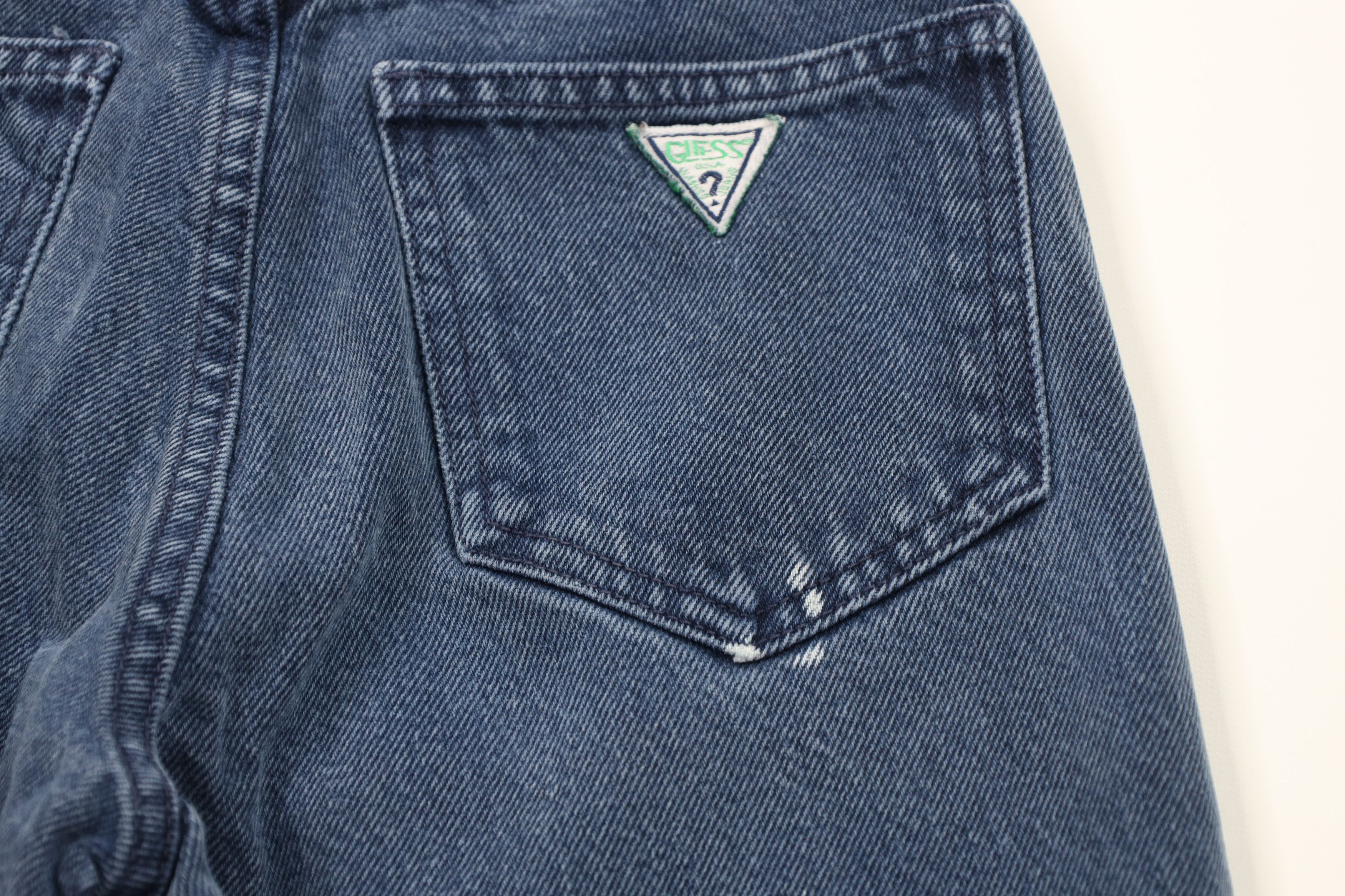 Guess Vintage 80s 90s Guess Straight Leg Denim Jeans Blue USA Size 34" / US 12 / IT 48 - 12 Thumbnail