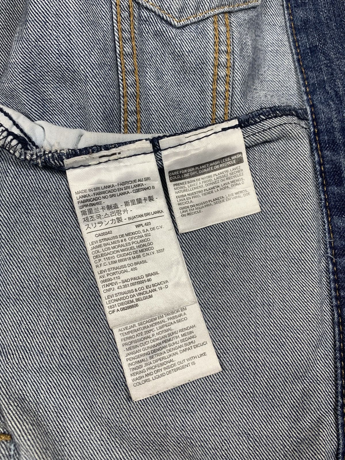 Levi's × Levi's Vintage Clothing × Vintage Vintage Levi’s denim jacket jeans streetwear y2k size S Size S / US 4 / IT 40 - 6 Thumbnail