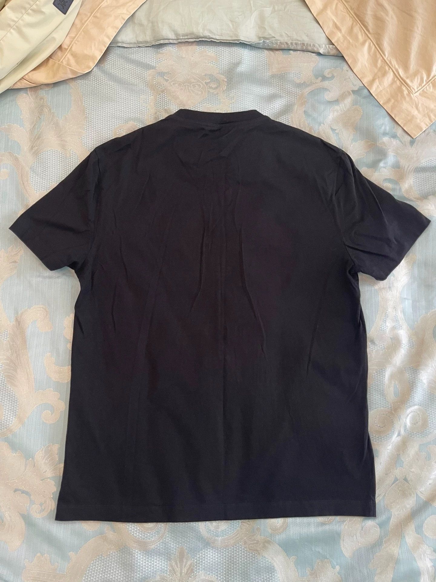 Versace Versace Rhinestone-Embellished Logo Black XL SS Tee Size US XL / EU 56 / 4 - 5 Thumbnail