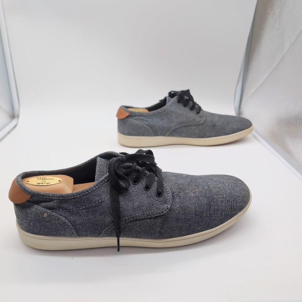 Steve Madden Men's Gray Casual Shoes Fenta Steve Madden Sz 12 Cloth / Ca Size US 12 / EU 45 - 7 Thumbnail