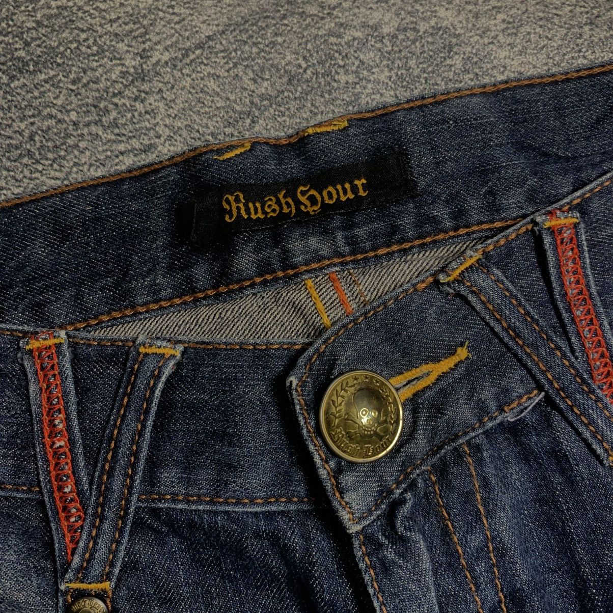 Japanese Brand Rush Hour Fadded jeans Size US 32 / EU 48 - 5 Thumbnail