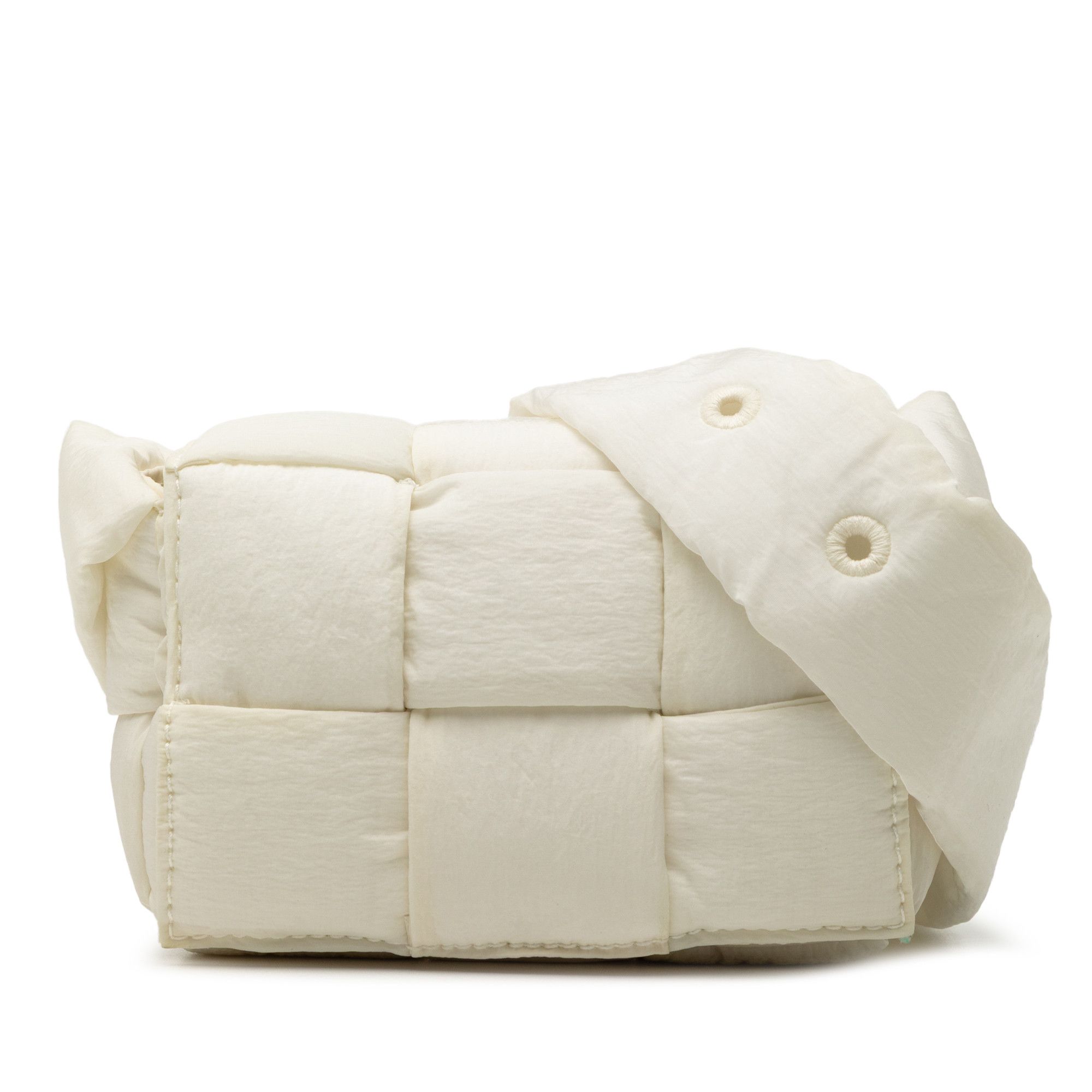 Bottega Veneta Bottega Veneta Candy Nylon Intrecciato Padded Tech Cassette Crossbody Size ONE SIZE - 1 Thumbnail