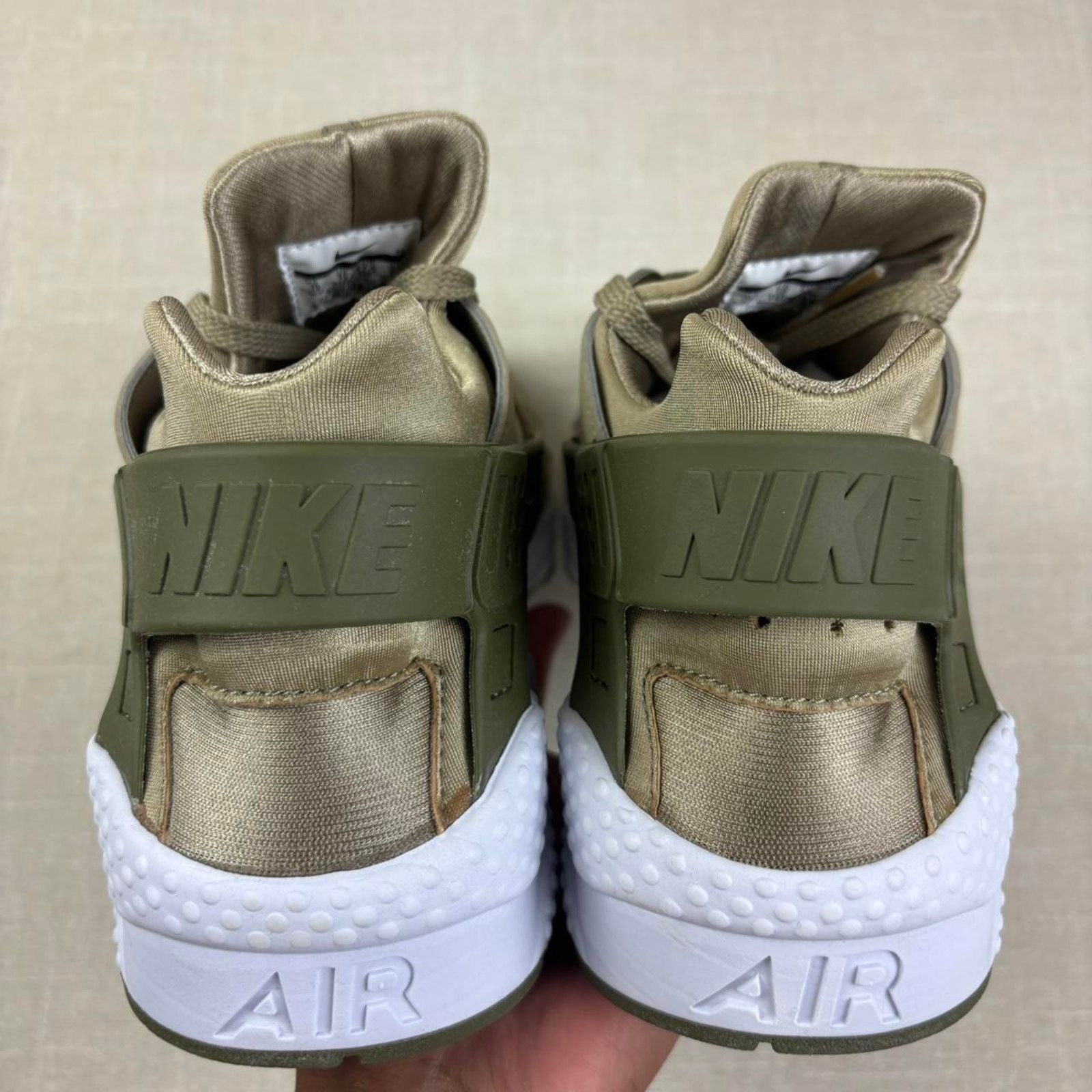 Nike 🐆 2017 Nike Air Huarache “Khaki” 13M Size US 13 / EU 46 - 6 Thumbnail