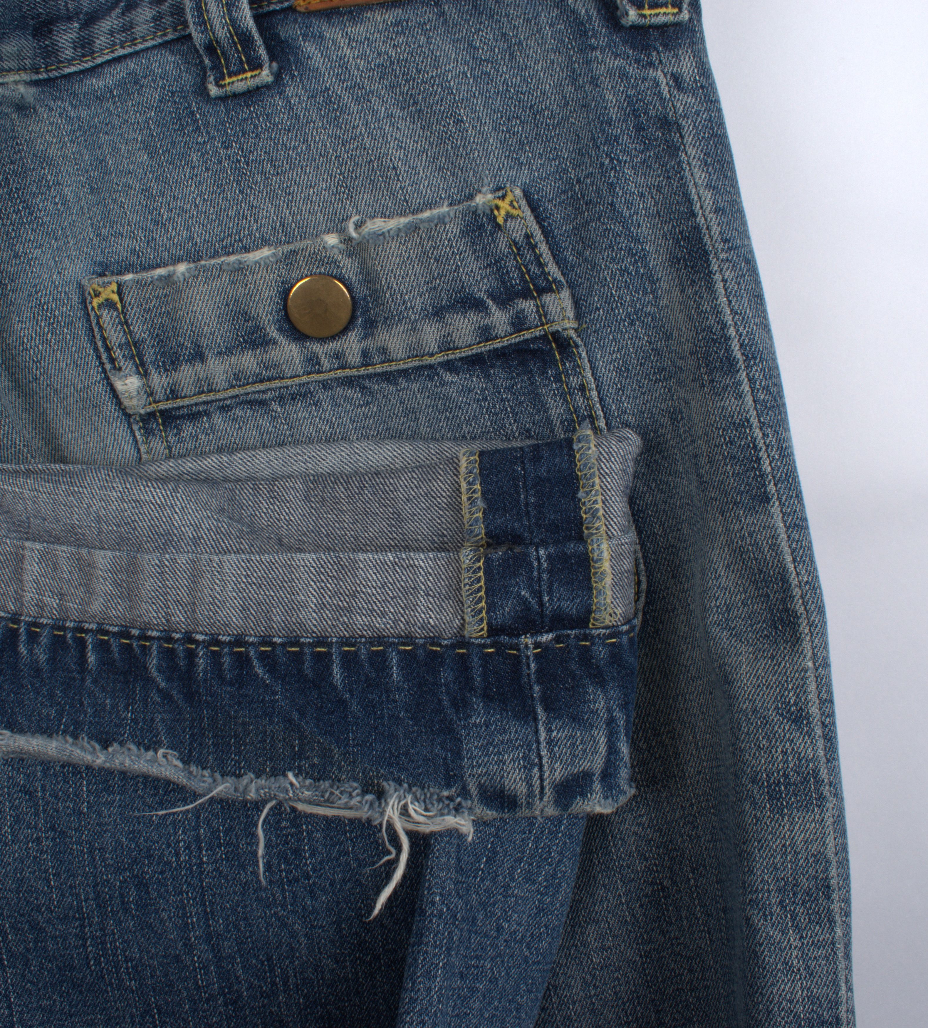 Gucci Vintage Gucci Men Jeans wide leg flare distressed 48, S2015 Size US 32 / EU 48 - 5 Thumbnail