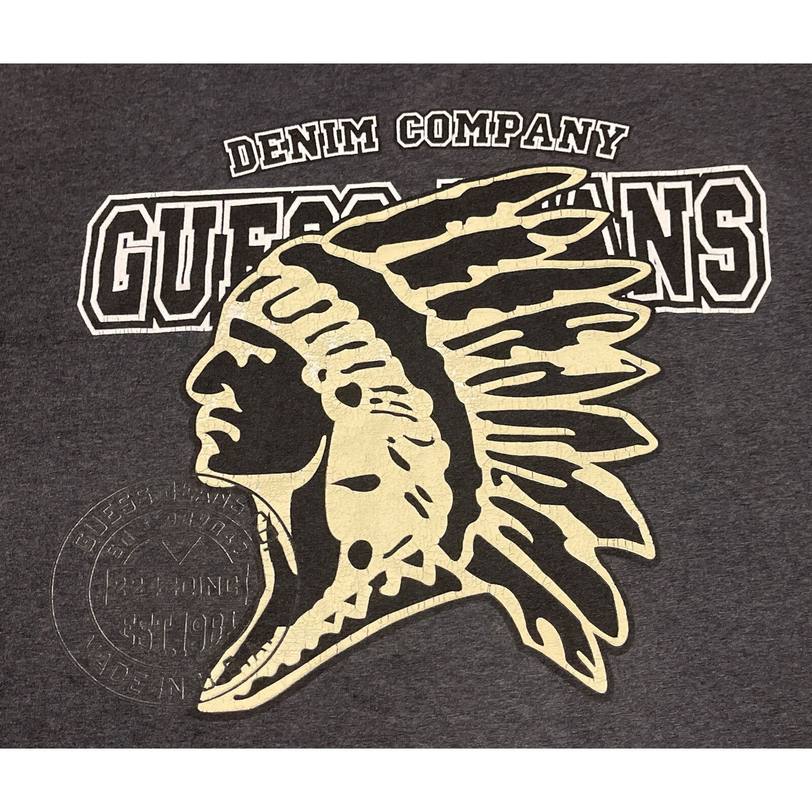 Guess Vintage 90s 2XL XXL Guess Jeans Native Indian Spellout Long Size US XXL / EU 58 / 5 - 6 Thumbnail