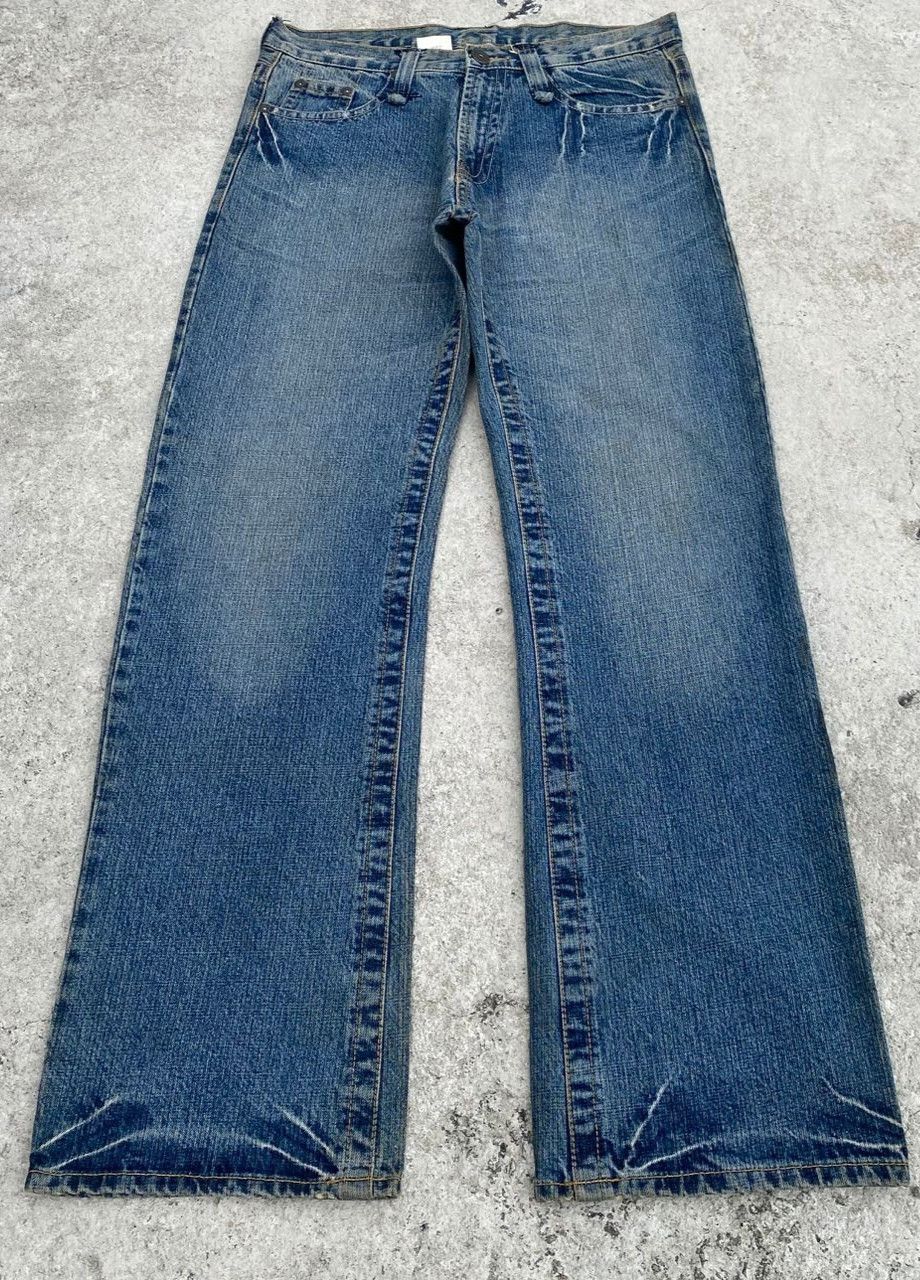 Replay Vintage Replay Brand Flared Denim Jeans Size US 33 - 1 Thumbnail