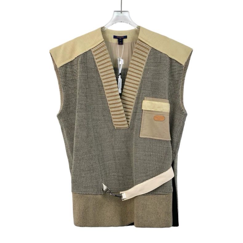 Louis Vuitton Louis Vuitton Color-block waistband knit waistcoat vest Size XS / US 0-2 / IT 36-38 - 1 Thumbnail