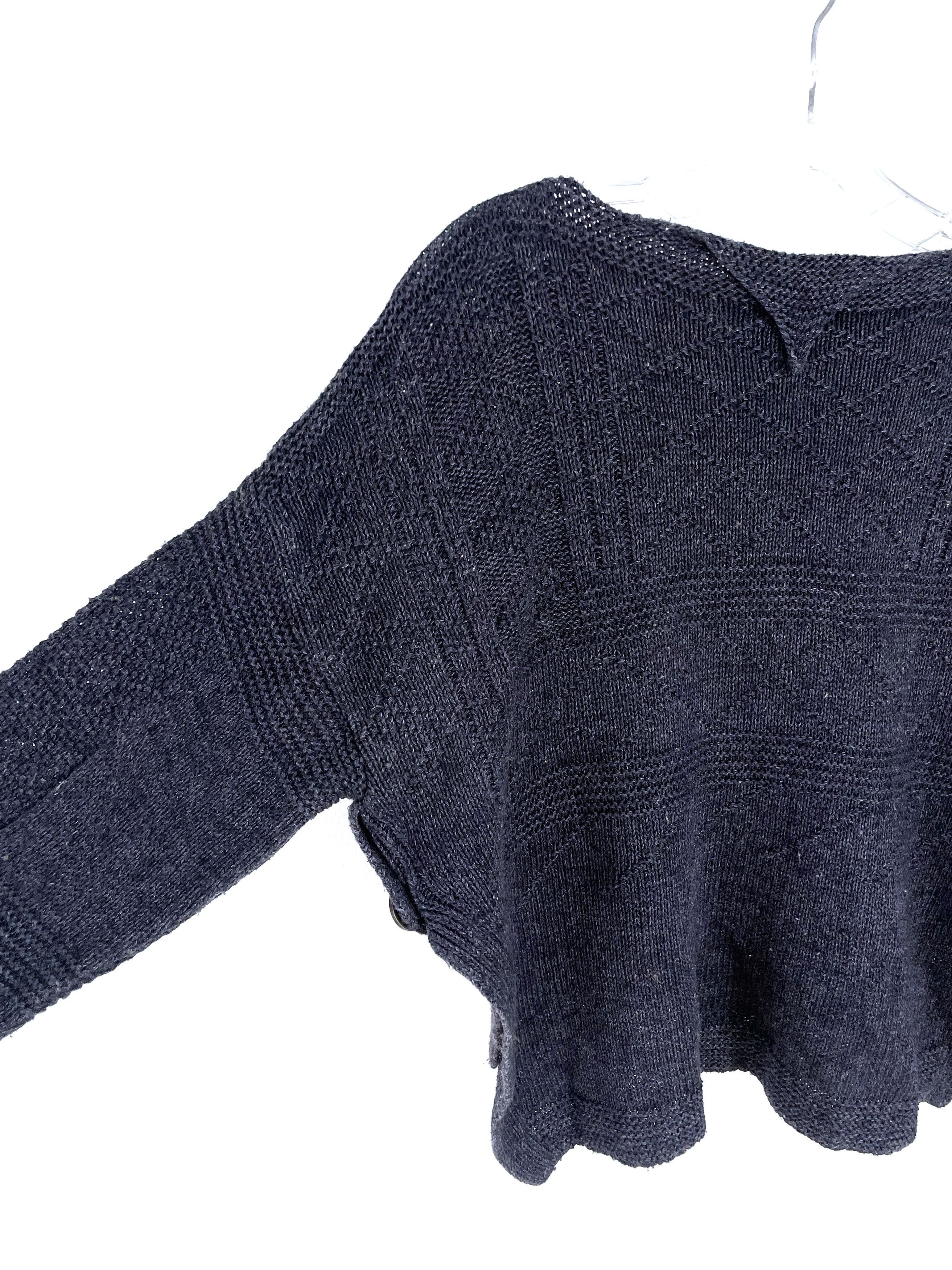 Kapital Cropped Cableknit Sweater Size US S / EU 44-46 / 1 - 10 Thumbnail