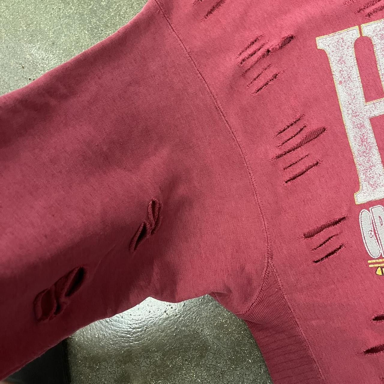 Vintage VTG 90s Harvard University Distressed Collegiate Sweatshirt Size US XL / EU 56 / 4 - 6 Thumbnail
