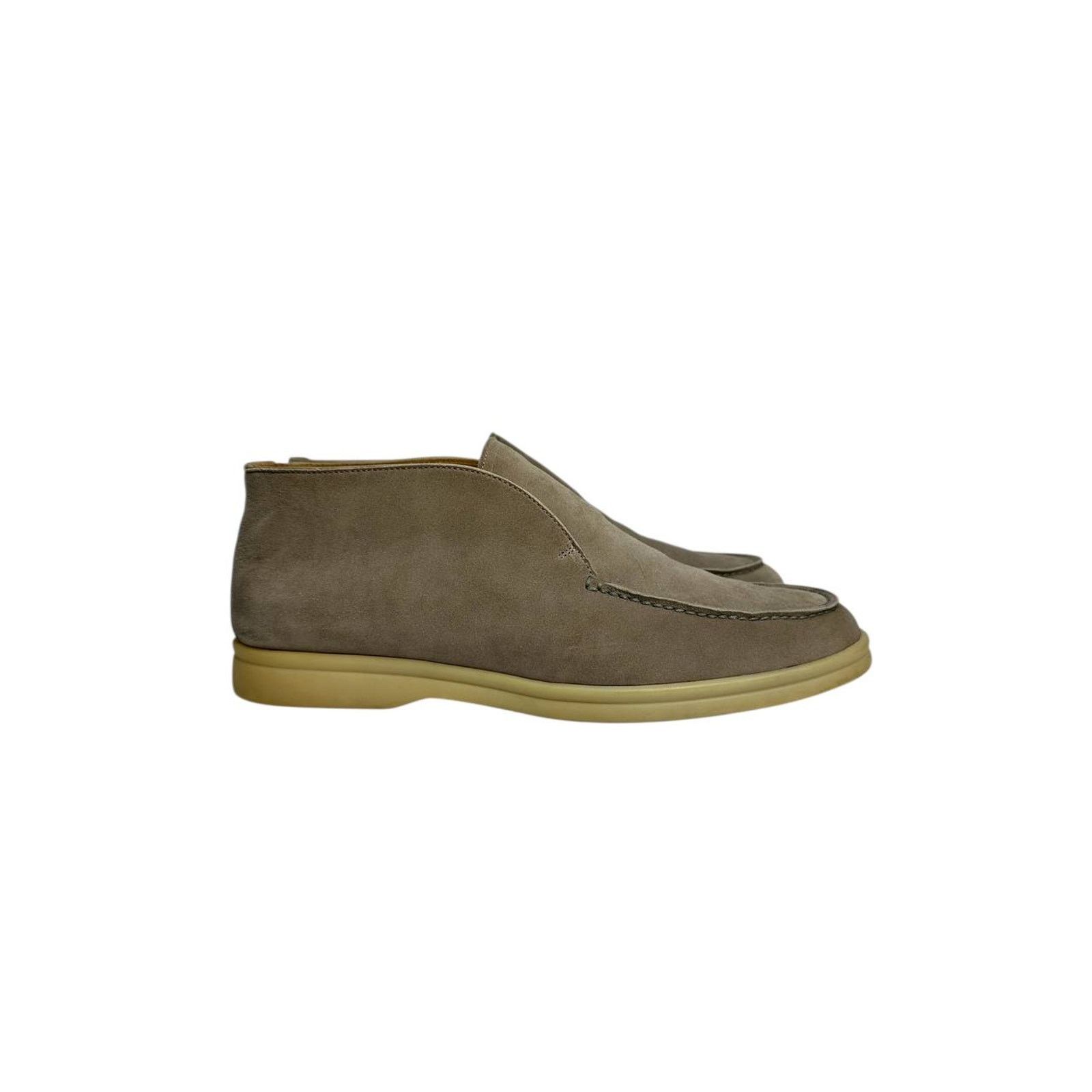 Loro Piana Loro Piana Dark Beige Suede Loafers Sz.38 Size US 8 / IT 38 - 2 Thumbnail
