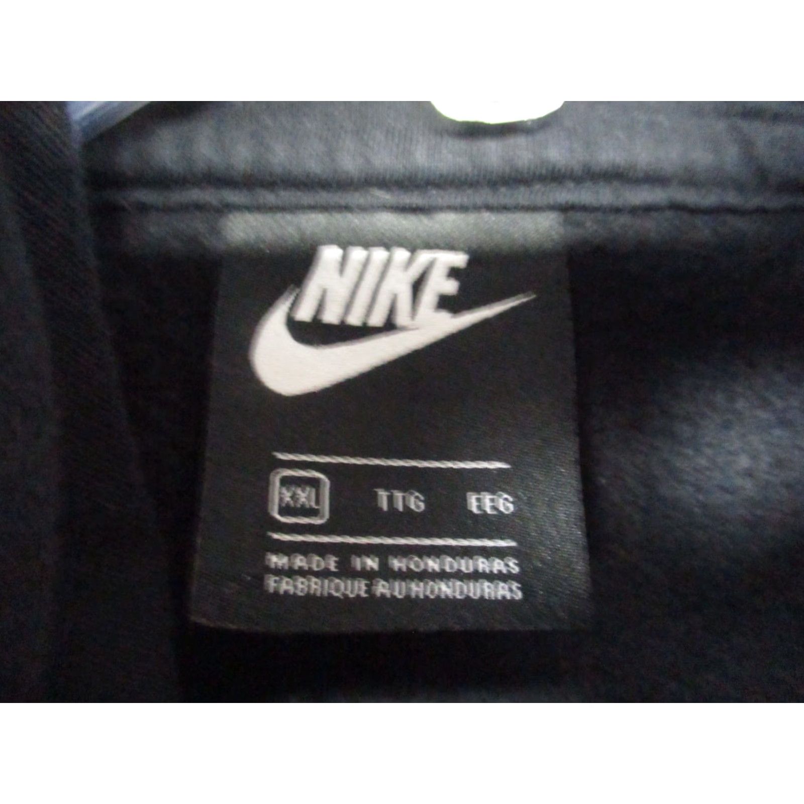 Nike Nike Hoodie Mens 2XL Black Full Zip Sweatshirt Swoosh Logo BV2645-00A Athletic Size US XXL / EU 58 / 5 - 4 Thumbnail