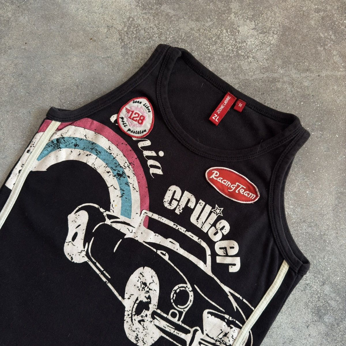 Hysteric Glamour × Japanese Brand × Vintage Amazing 2000’s Aesthetic Y2K Sexy Glam Tank Top Size M / US 6-8 / IT 42-44 - 2 Thumbnail