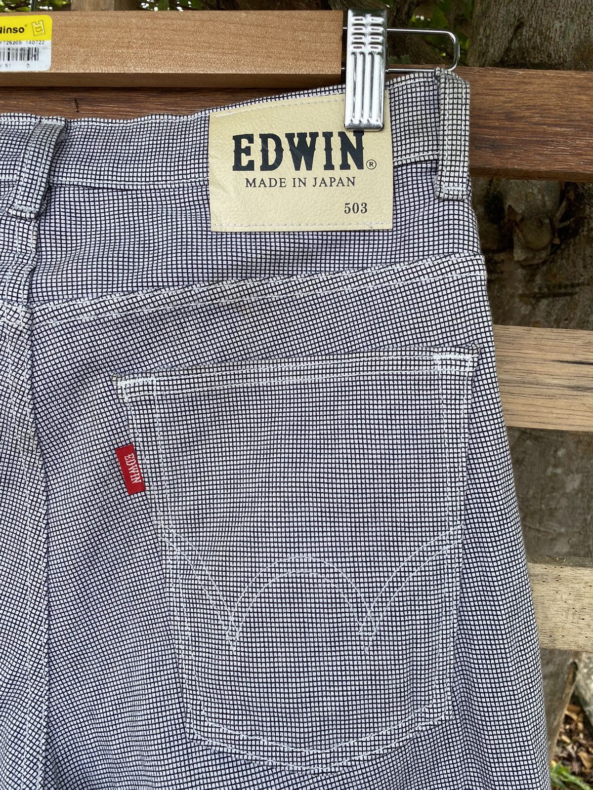 Edwin 🔥 Made in Japan 🔥❗️Vintage Edwin Checkered Pant Size US 32 / EU 48 - 3 Thumbnail