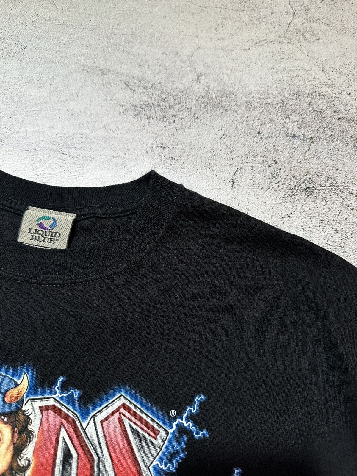 Band Tees × Liquid Blue AC/DC back in black 2006 vintage liquid blue t shirt Size US XL / EU 56 / 4 - 7 Thumbnail