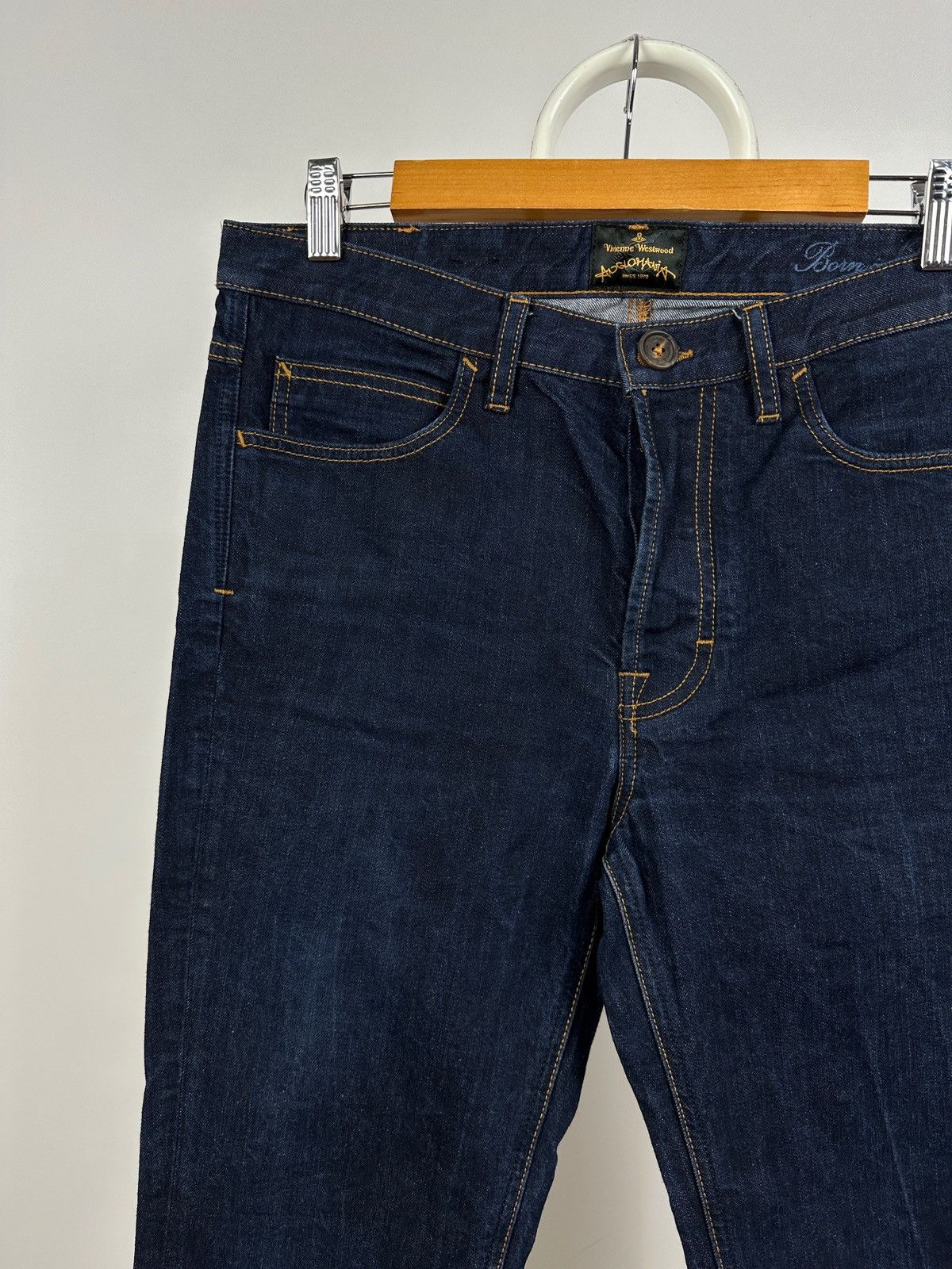 Vivienne Westwood Vivienne Westwood Navy Blue Denim Jeans Pants Size US 30 / EU 46 - 8 Thumbnail