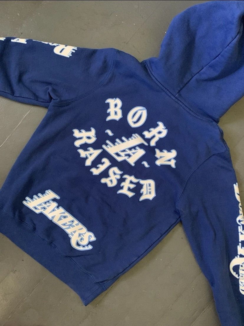 Born X Raised × New Era Los Angeles Lakers New Era Born x Raised Royal Blue Hoodie-S Size US S / EU 44-46 / 1 - 6 Thumbnail